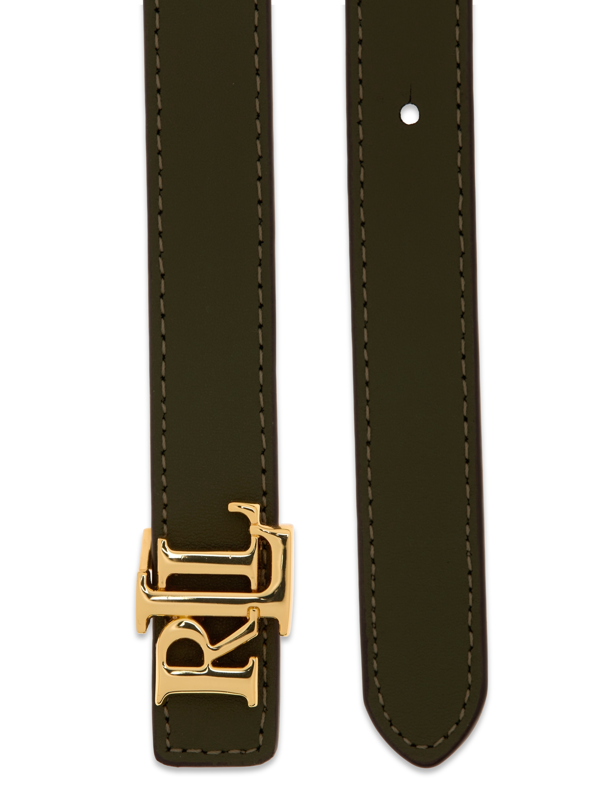 Lauren Ralph Lauren - Reversible Leather Belt - classic olive - 2