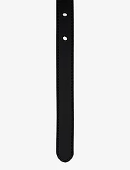 Lauren Ralph Lauren - Logo Leather Skinny Belt - diržai - black - 2