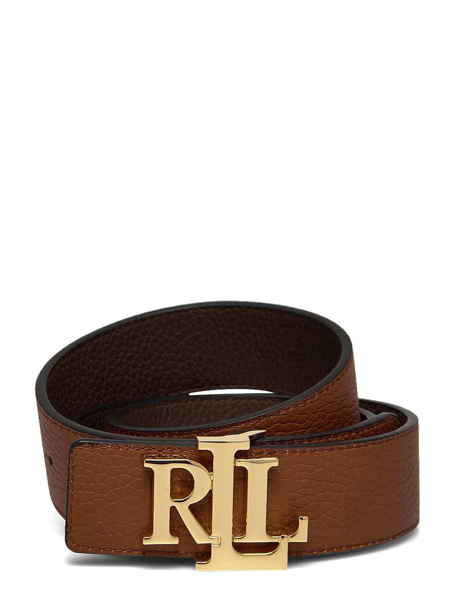 Lauren Ralph Lauren - FL GRN PB/FL GRN PB-REV LRL 40-BLT- - ledergürtel - lauren tan/dark b - 0