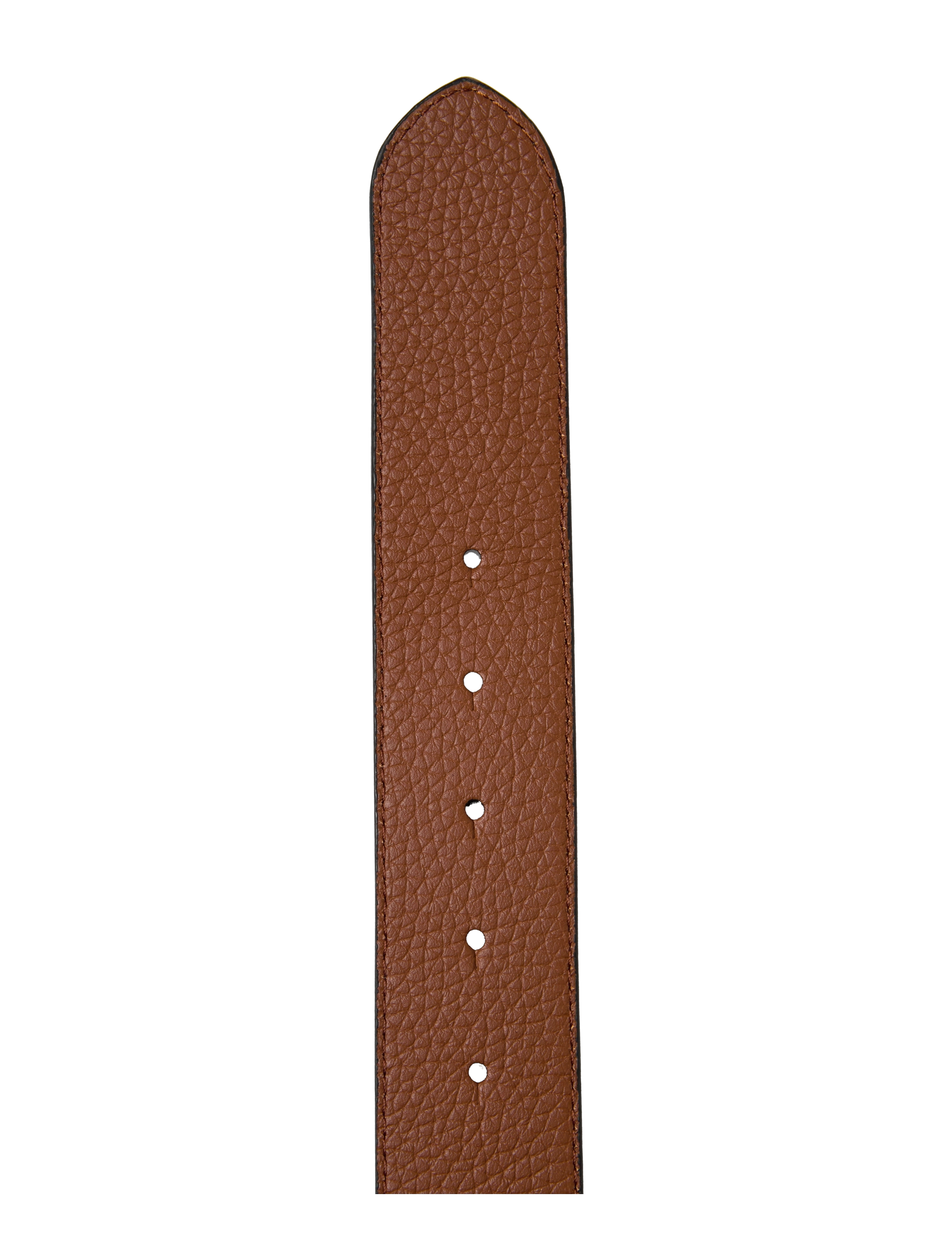 Lauren Ralph Lauren - FL GRN PB/FL GRN PB-REV LRL 40-BLT- - leather belts - lauren tan/dark b - 3