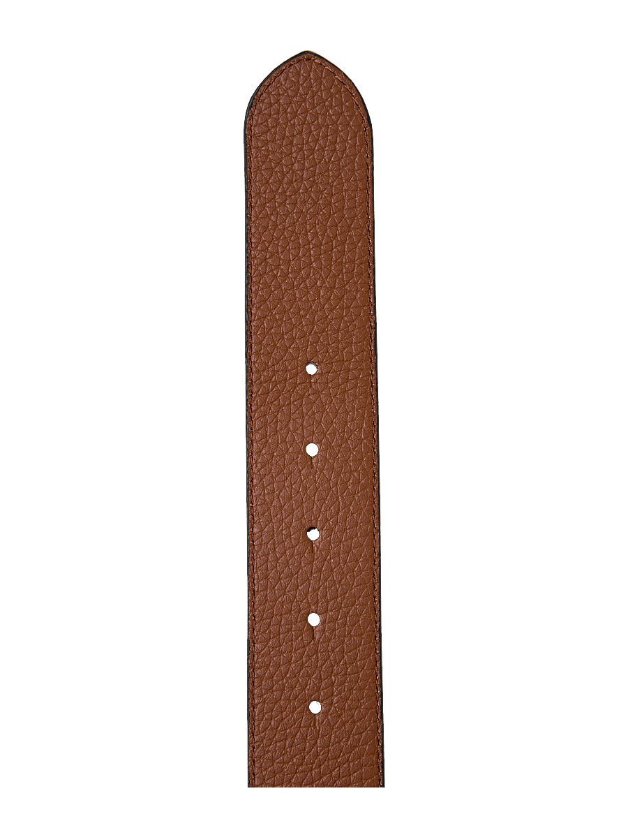 Lauren Ralph Lauren - FL GRN PB/FL GRN PB-REV LRL 40-BLT- - ledergürtel - lauren tan/dark b - 3