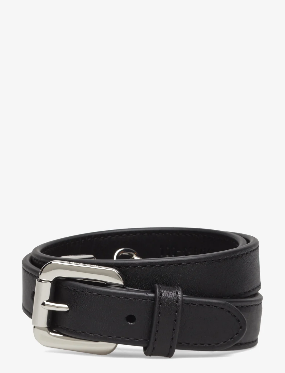 Lauren Ralph Lauren Leather Double buckle Skinny Belt Belts