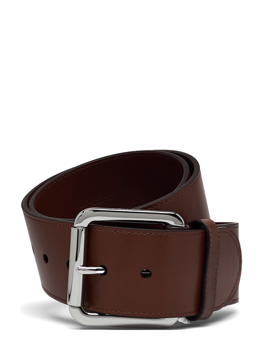 Lauren Ralph Lauren - Vachetta Leather Wide Belt - ledergürtel - cuoio - 0