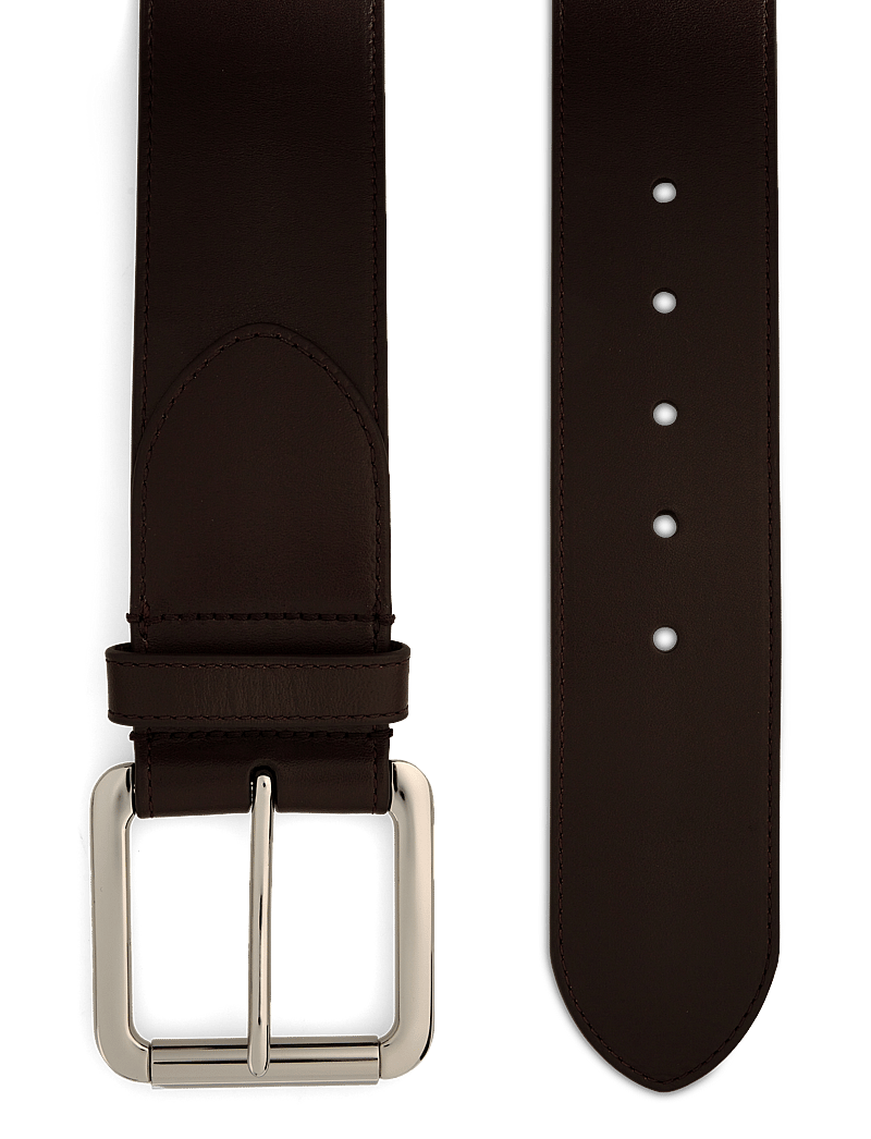 Lauren Ralph Lauren - Vachetta Leather Wide Belt - casual bælter - dark hickory - 1