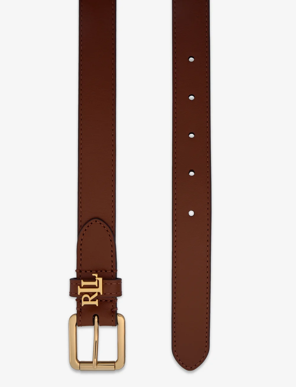 ベルト LAUREN RALPH LAUREN LGO KPPER 25 BELT SKINNY (53267) Lauren Ralph Lauren Logo-keeper Leather Skinny Belt