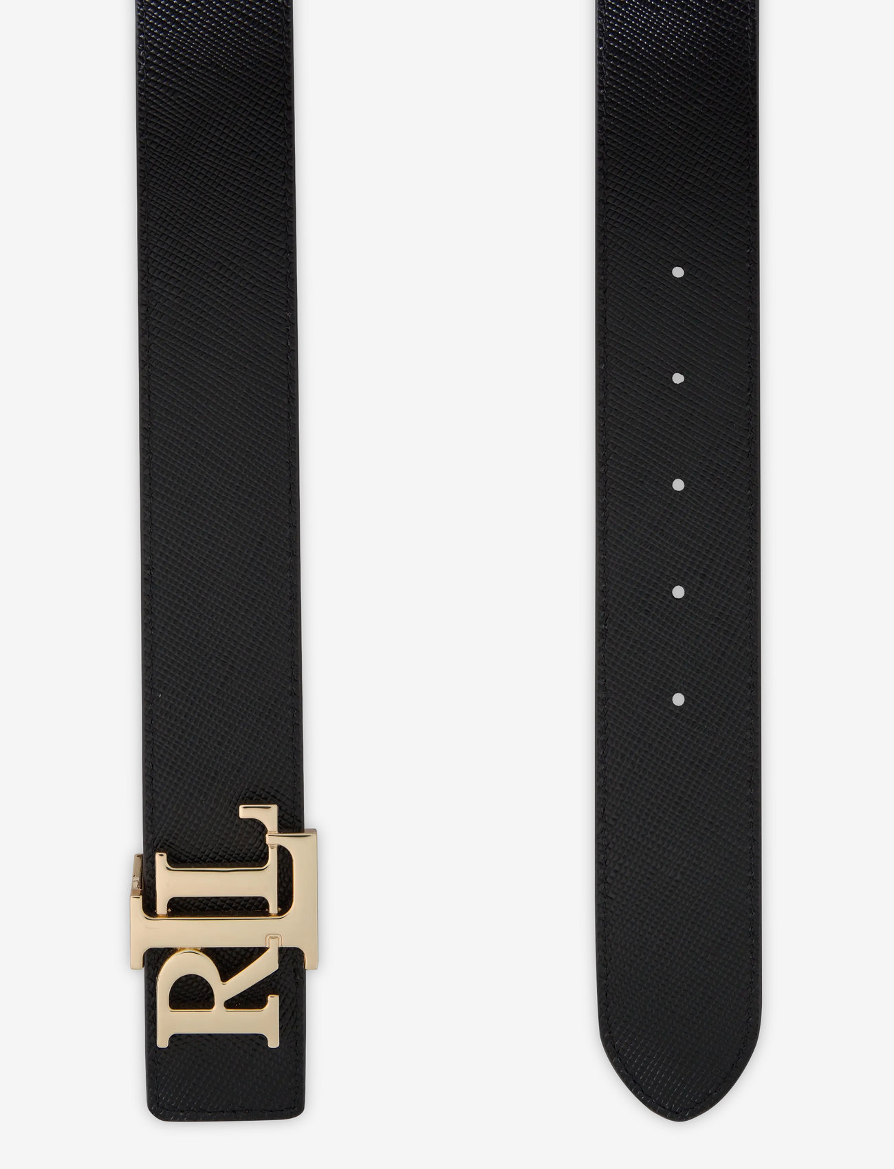 Lauren Ralph Lauren - Logo Reversible Textured Wide Belt - casual bælter - lauren tan/black - 4