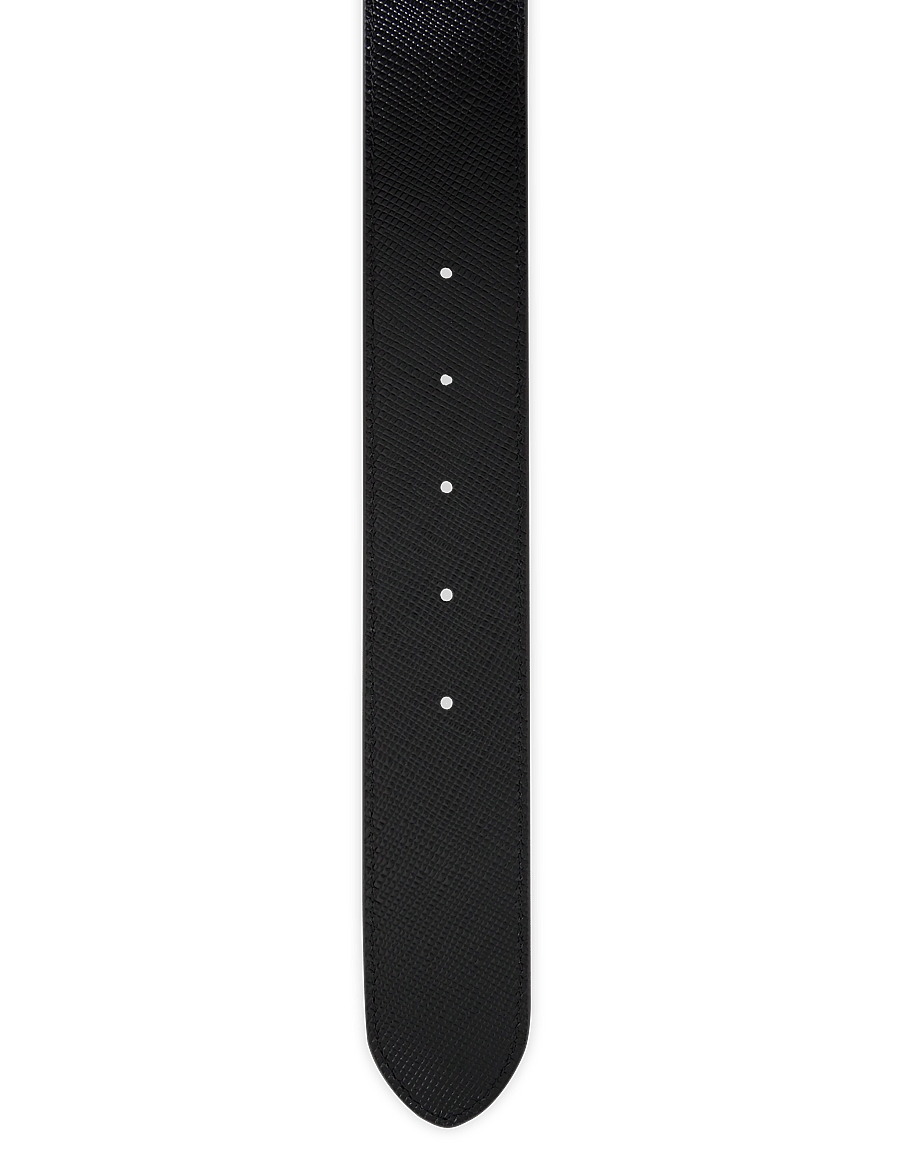 Lauren Ralph Lauren - Logo Reversible Textured Wide Belt - leather belts - lauren tan/black - 5