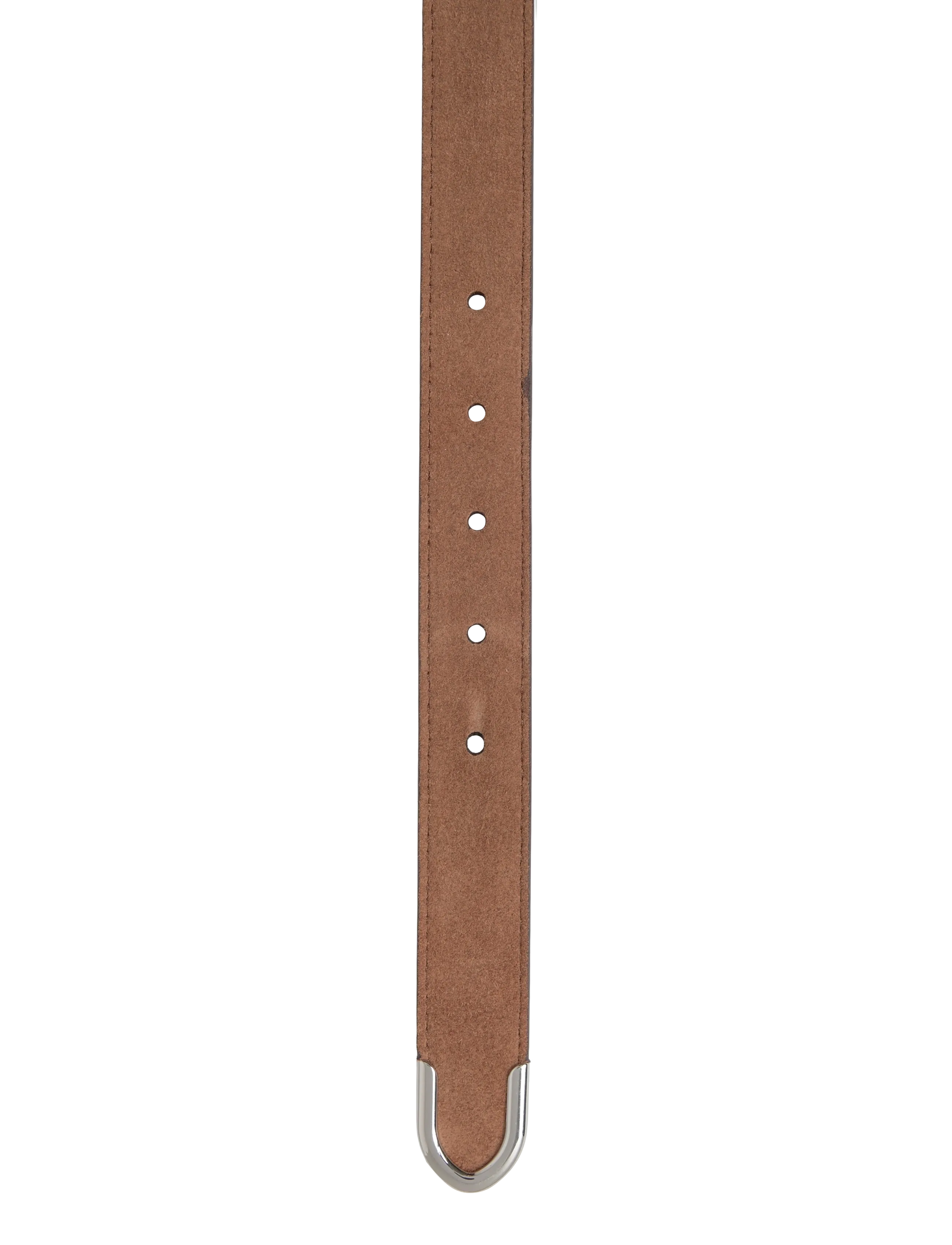 Lauren Ralph Lauren - SUEDE-METAL KEEPER-BLT-SNY - leren riemen - light tobacco - 2