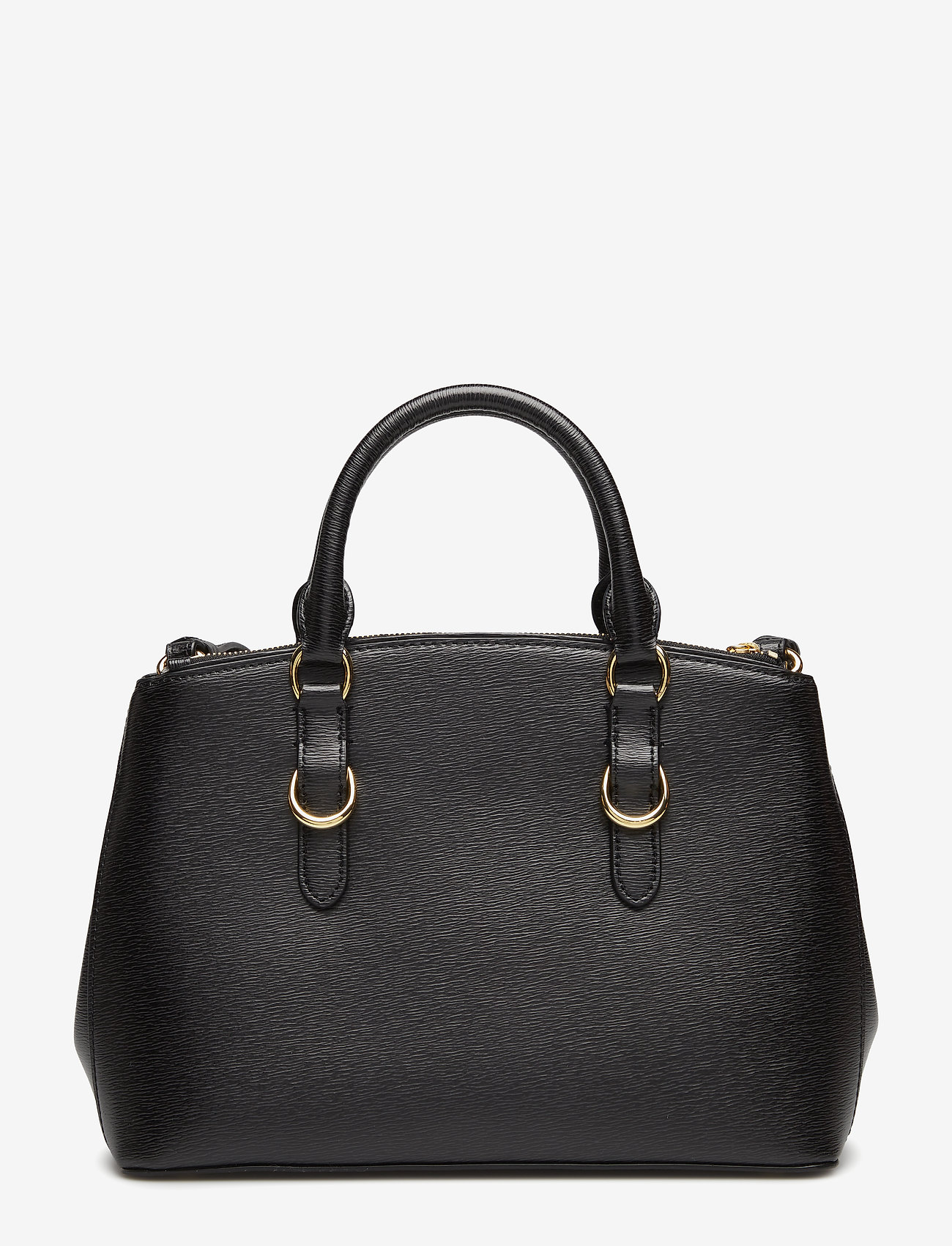 Lauren Ralph Lauren - Saffiano Leather Mini Satchel - black - 1