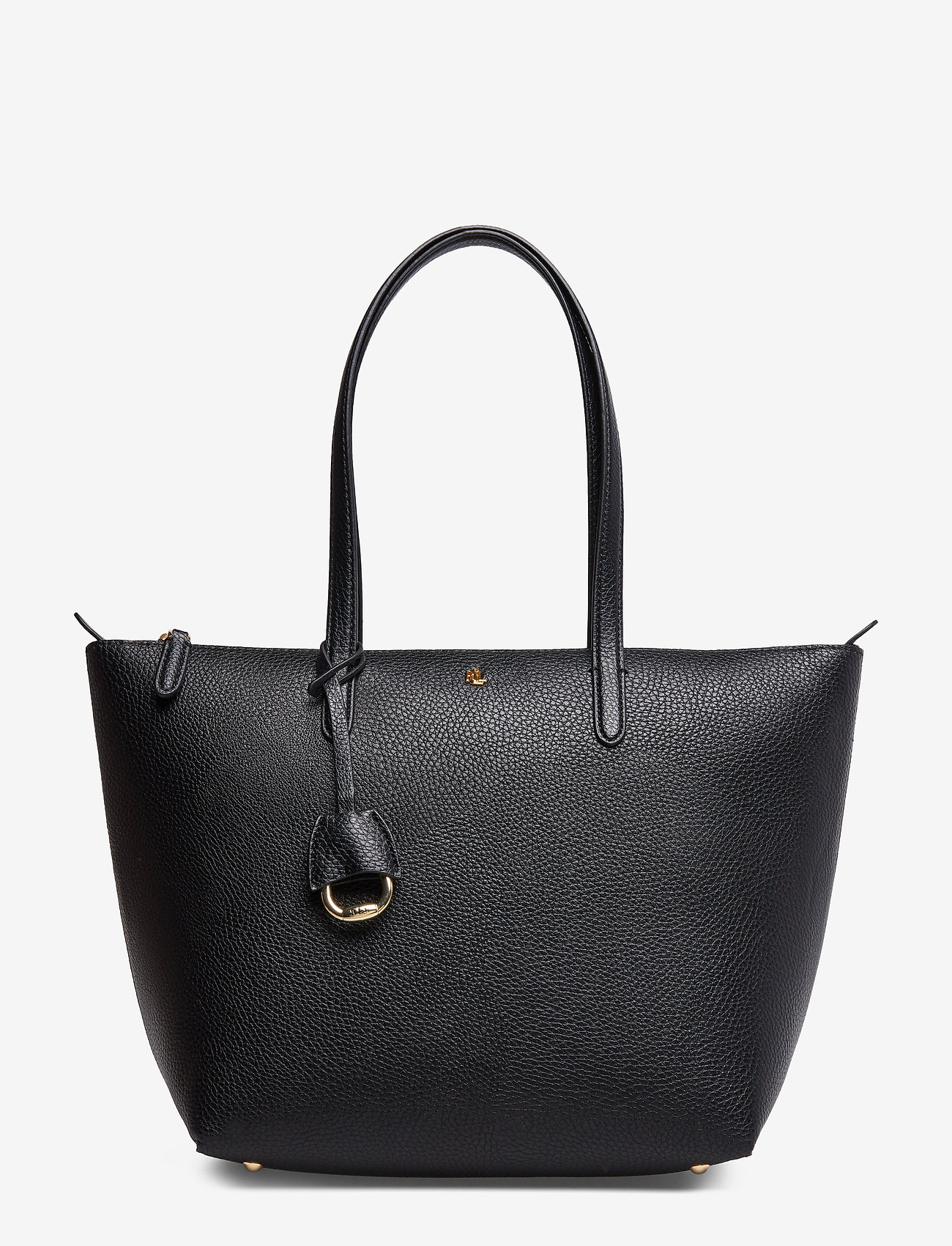 Lauren Ralph Lauren - Faux-Leather Small Tote - black - 0
