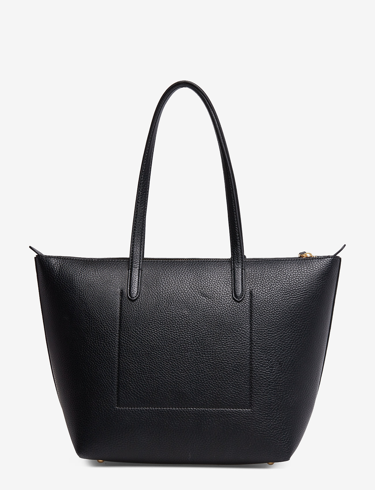 Lauren Ralph Lauren - Faux-Leather Small Tote - black - 1