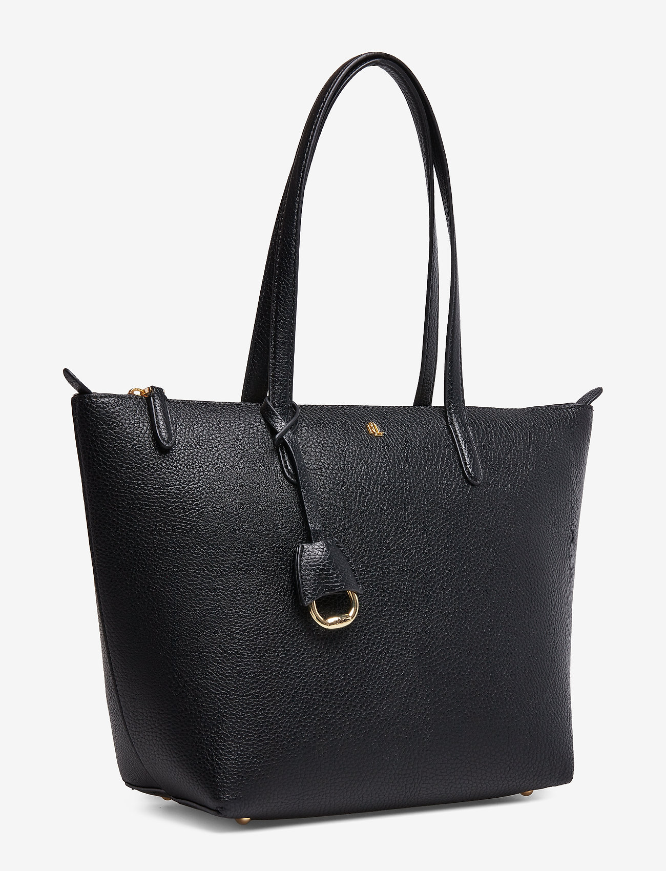 Lauren Ralph Lauren - Faux-Leather Small Tote - black - 2