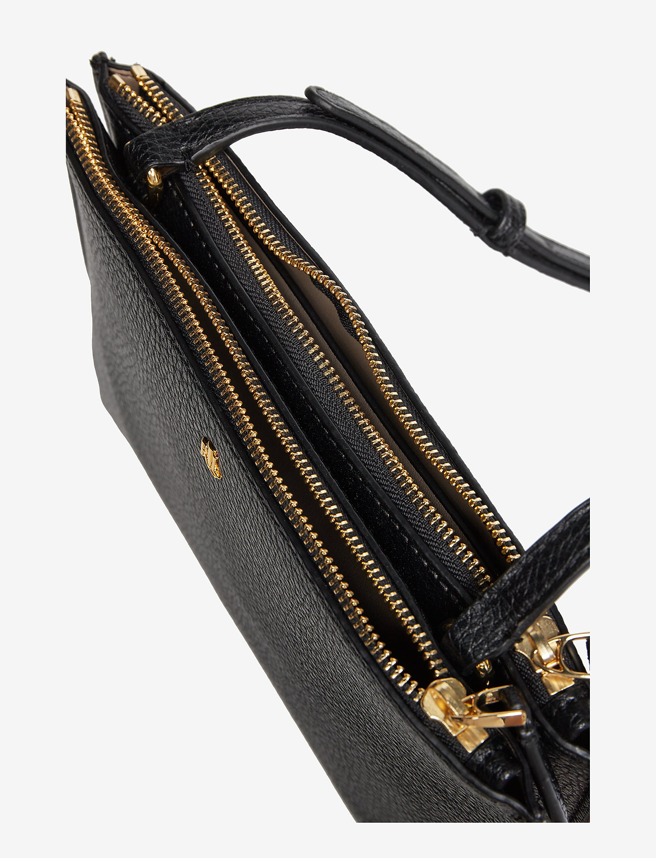 Lauren Ralph Lauren - Faux-Leather Carter Crossbody - black - 4