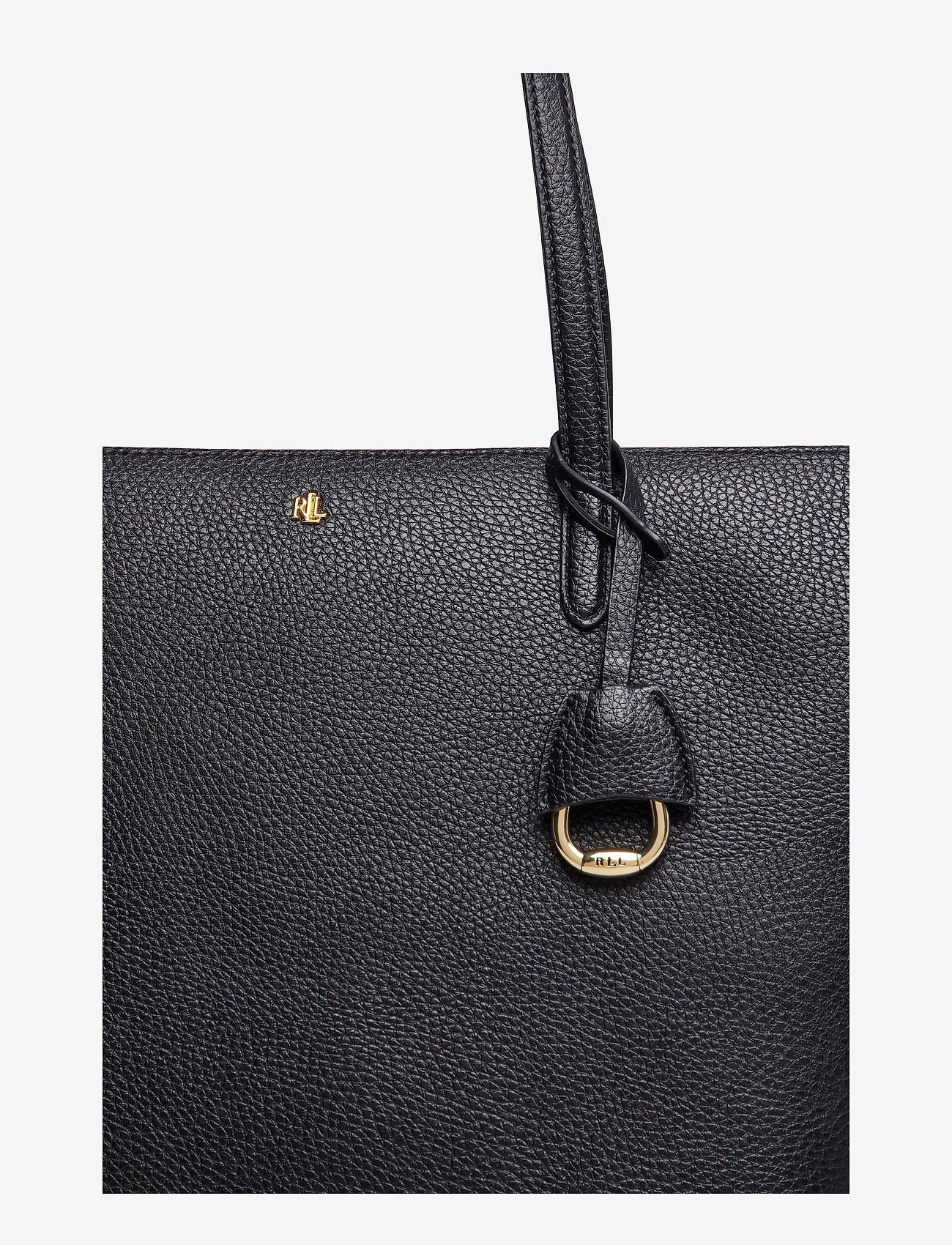 Lauren Ralph Lauren - Faux-Leather Keaton Tote - black - 4