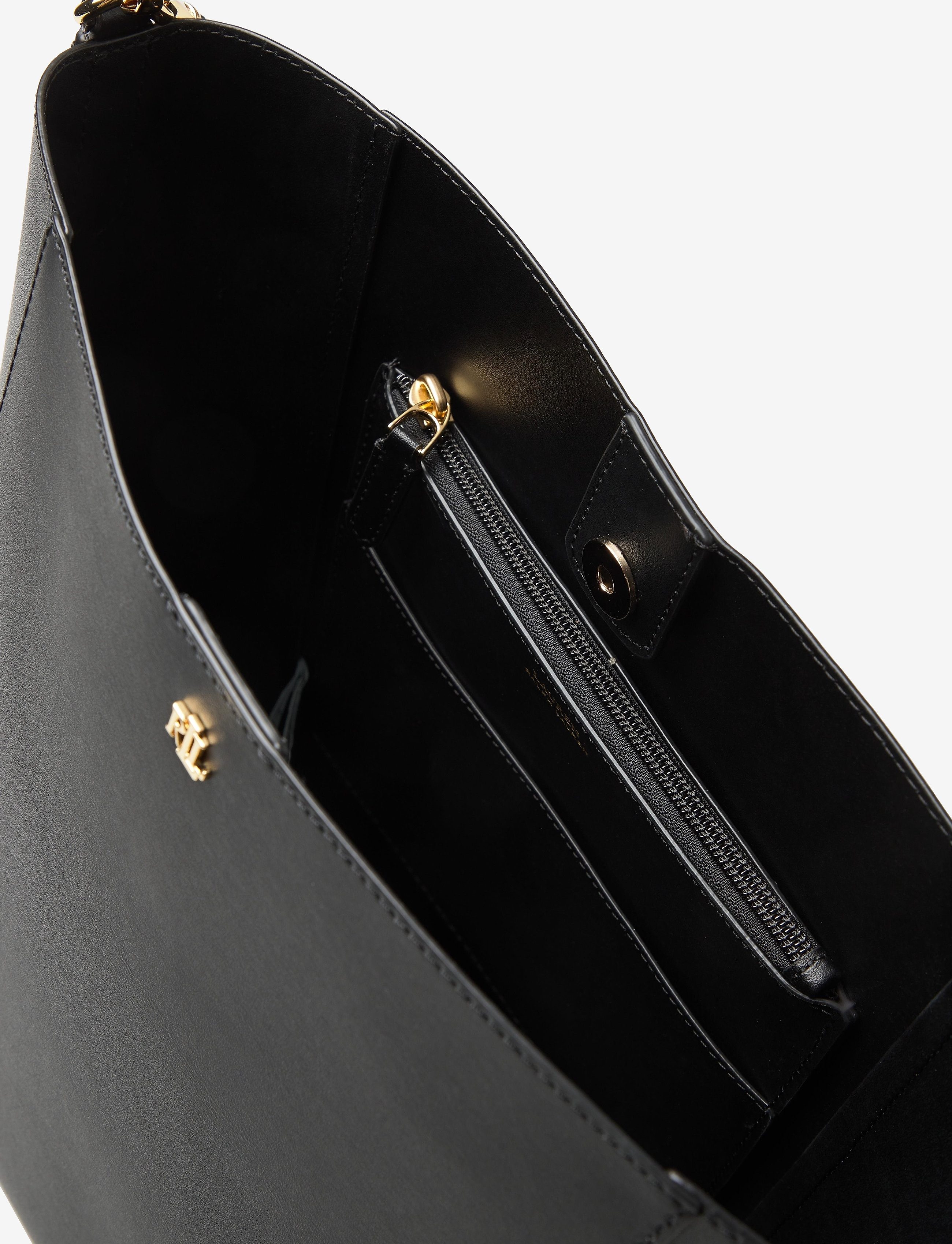 Lauren Ralph Lauren - Medium Adley Shoulder Bag - black - 4