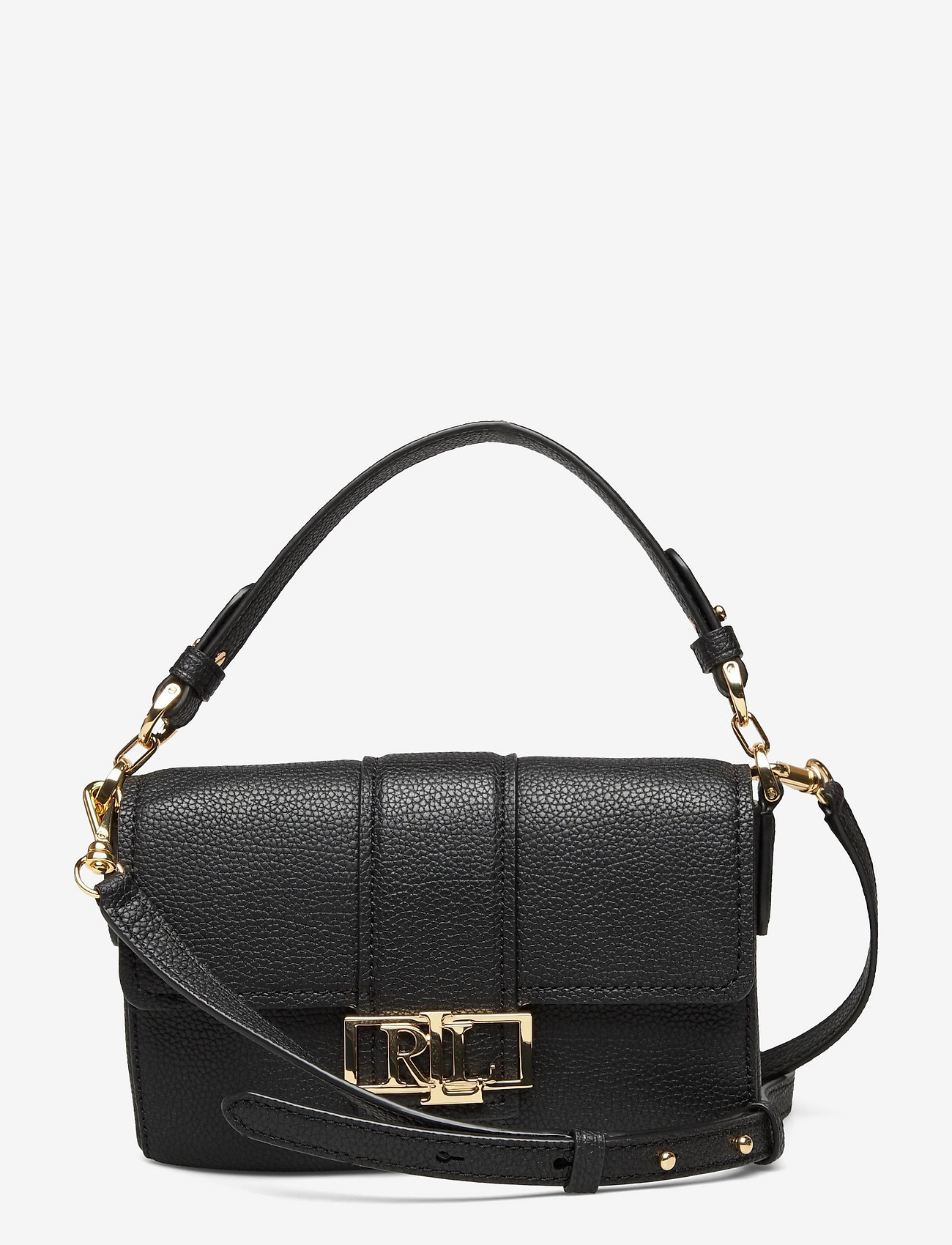 Lauren Ralph Lauren - Leather Spencer Shoulder Bag - black - 0