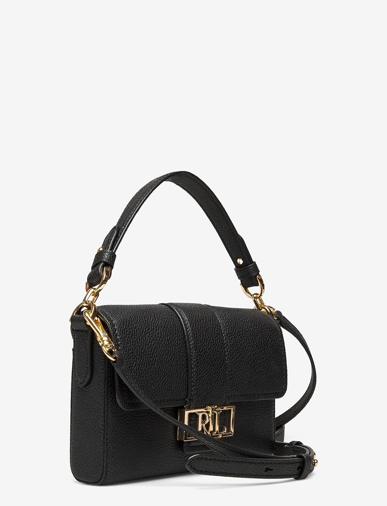 Lauren Ralph Lauren - Leather Spencer Shoulder Bag - black - 2