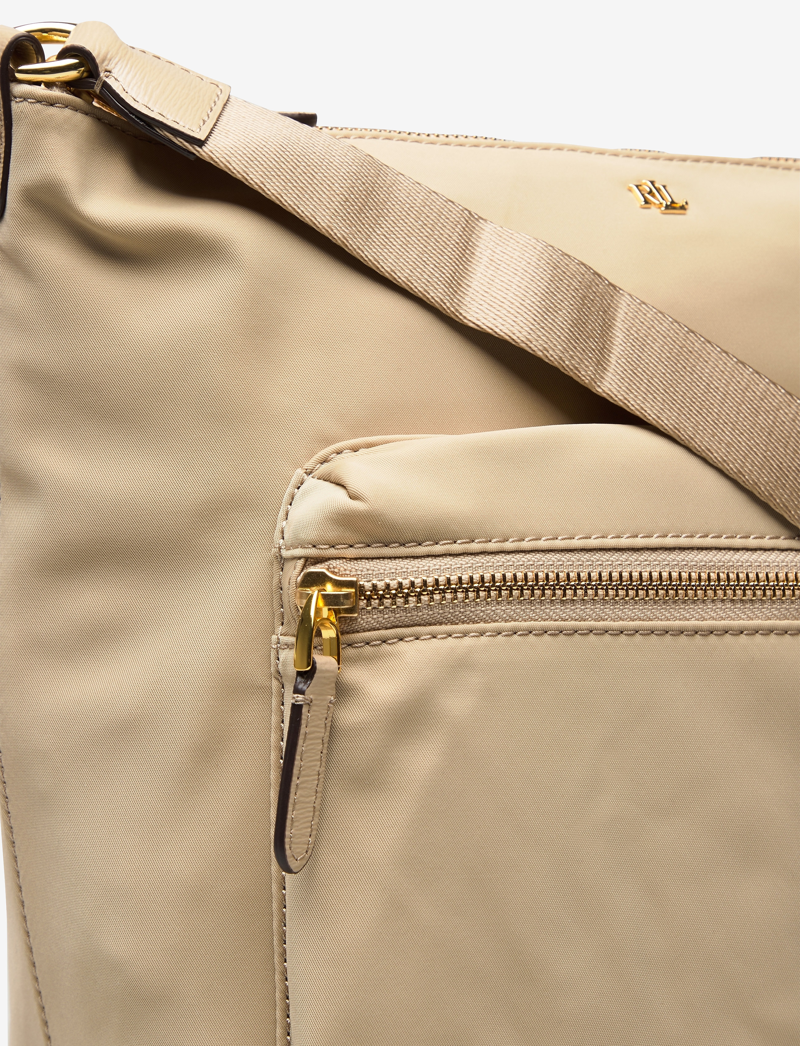 Lauren Ralph Lauren - Nylon Medium Parson Bag - birch tan - 3