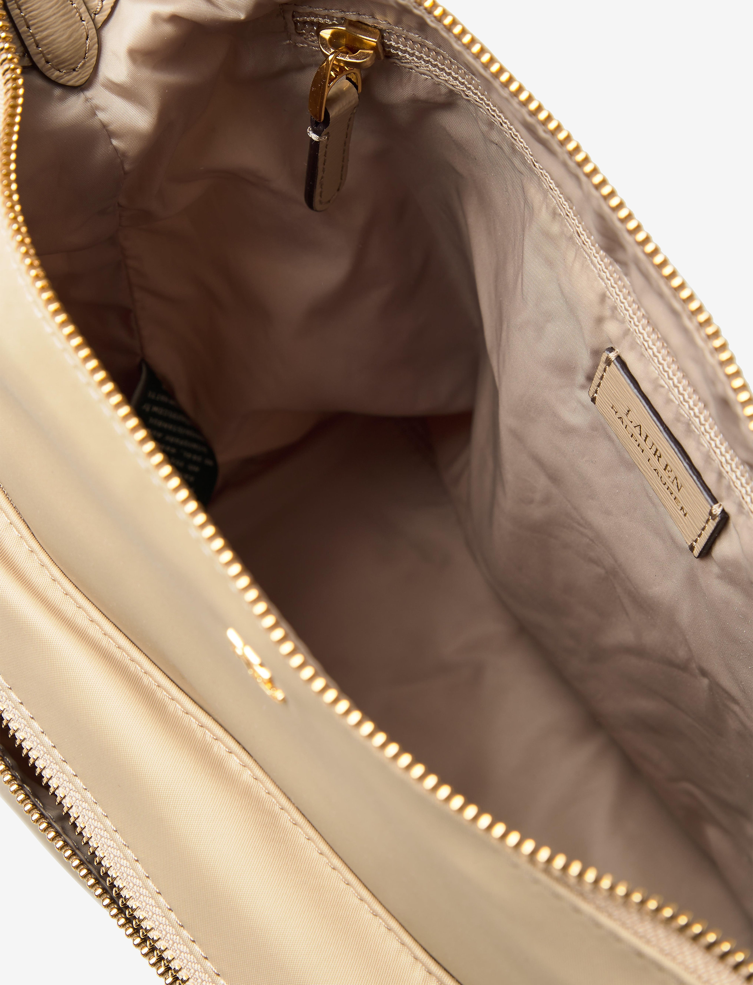 Lauren Ralph Lauren - Nylon Medium Parson Bag - birch tan - 4