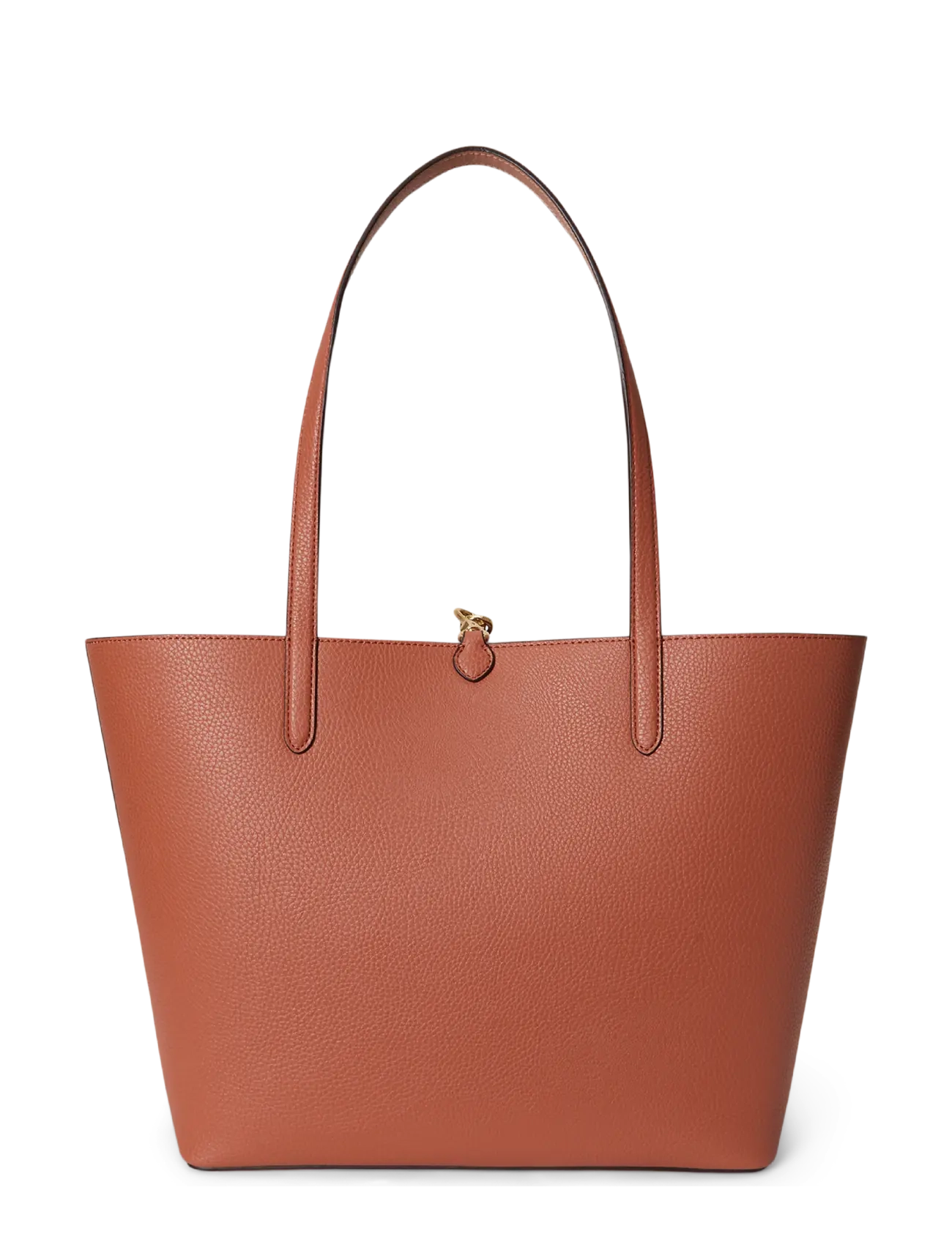 Lauren Ralph Lauren - Faux-Leather Large Reversible Tote Bag - shoppere - red terracotta/pi - 1