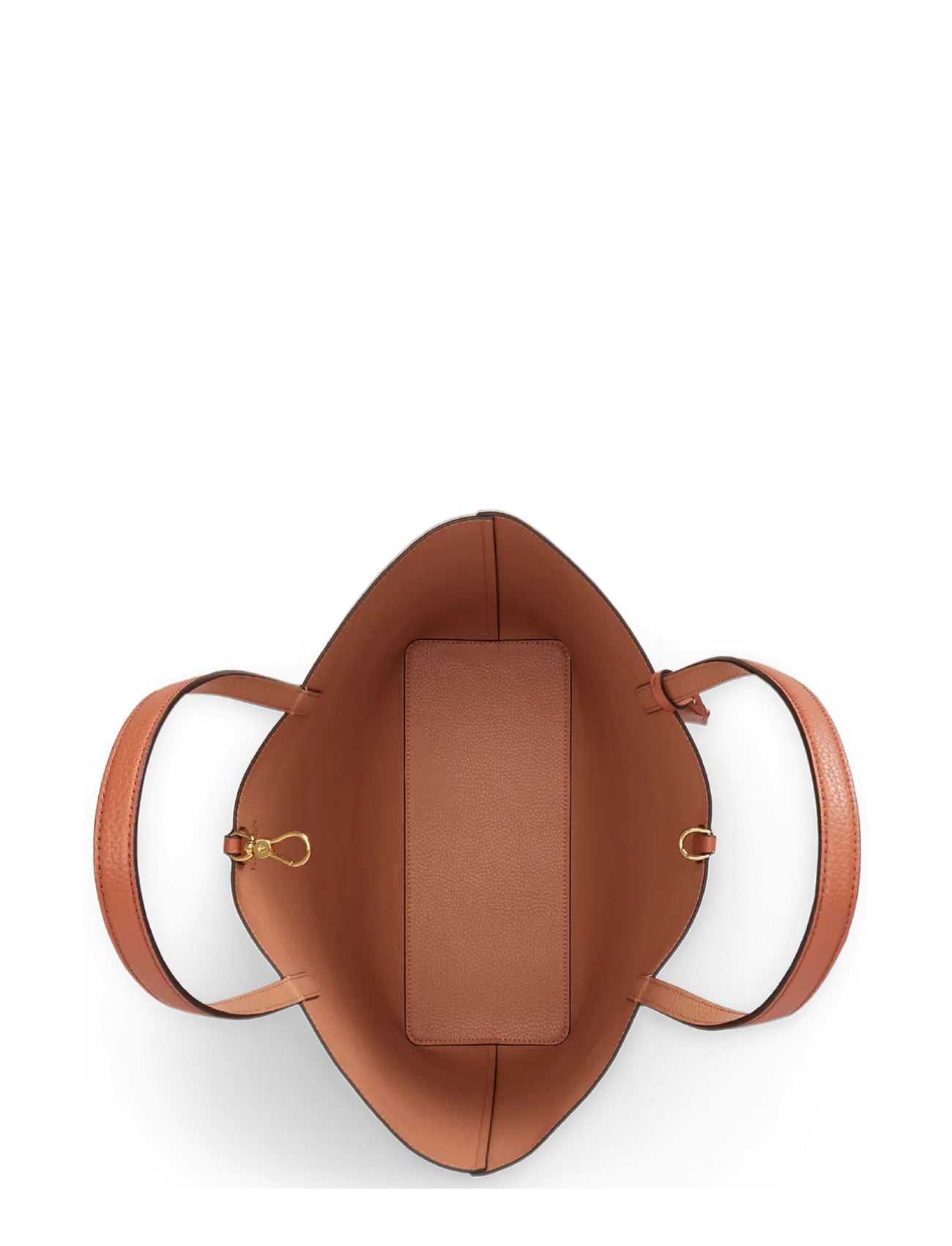 Lauren Ralph Lauren - Faux-Leather Large Reversible Tote Bag - shoppere - red terracotta/pi - 4