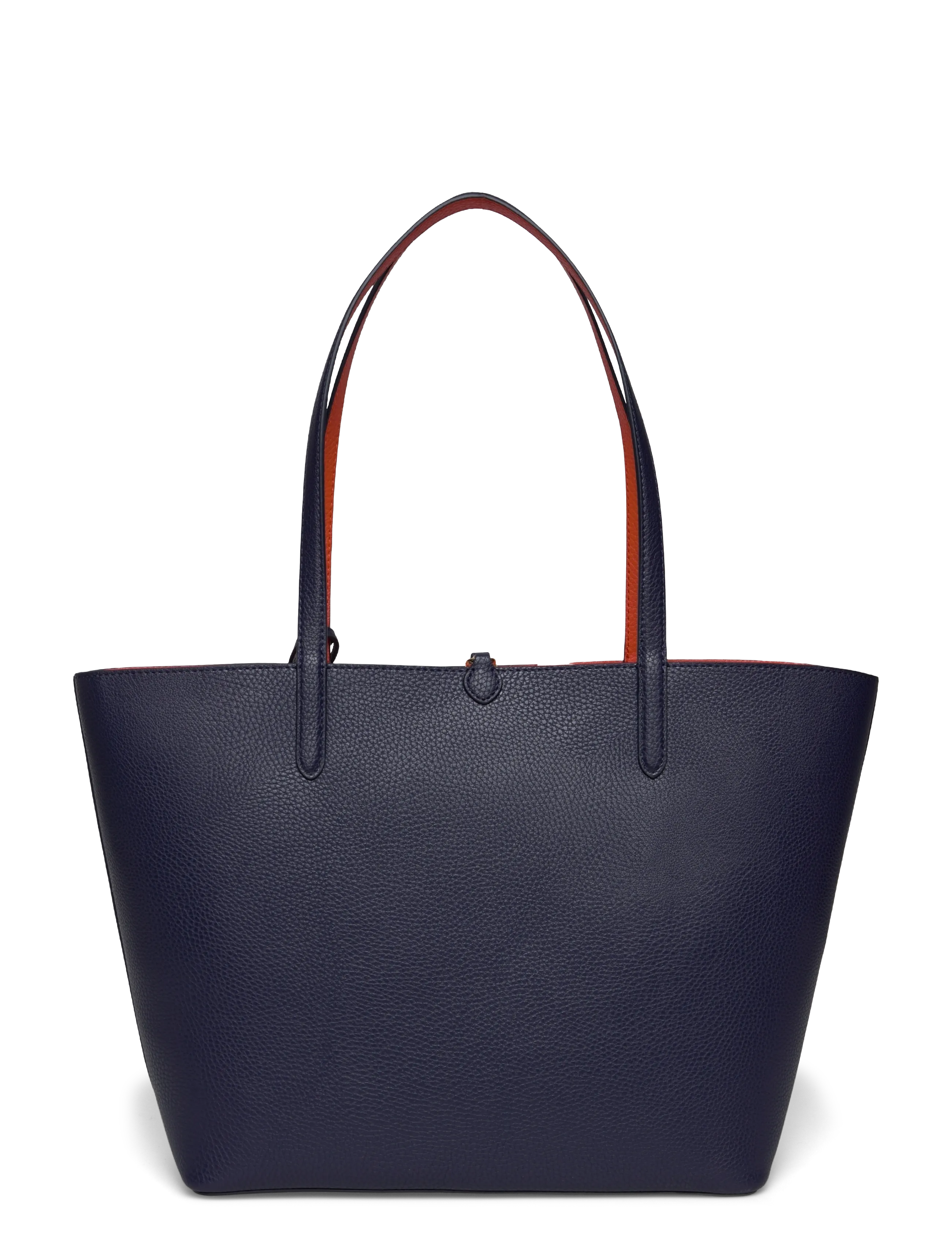 Lauren Ralph Lauren - FAUX PEBBLE GRAIN-RVRSBLE TOTE-TTE- - shopper - refined navy/dusk - 1