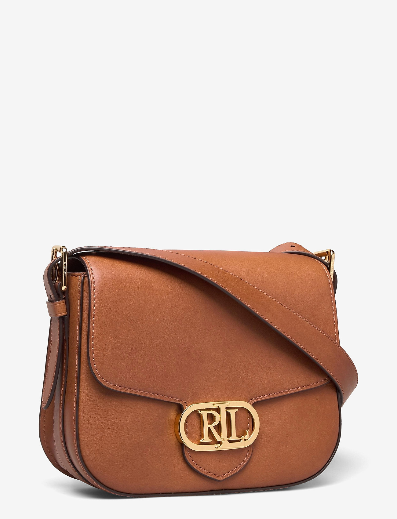 Lauren Ralph Lauren - Leather Medium Addie Crossbody - lauren tan - 2