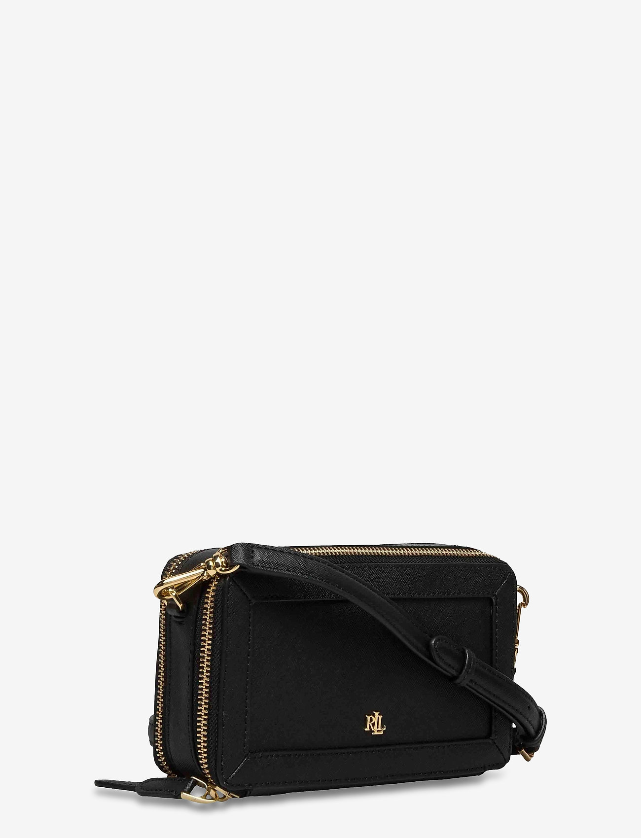 Lauren Ralph Lauren - Crosshatch Leather Danna Crossbody - black - 2