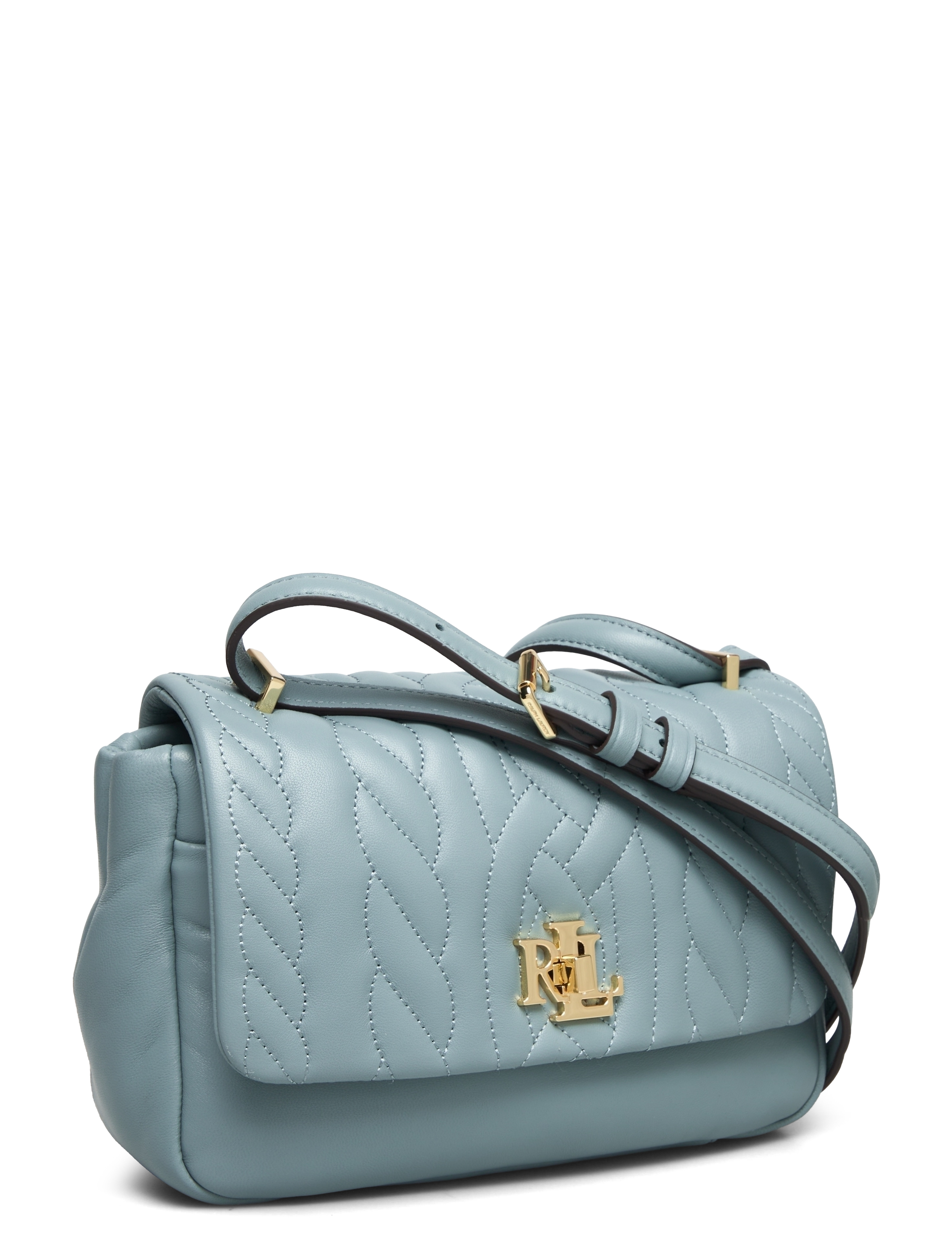 Lauren Ralph Lauren - Quilted Nappa Leather Medium Sophee Bag - stormy sea - 2