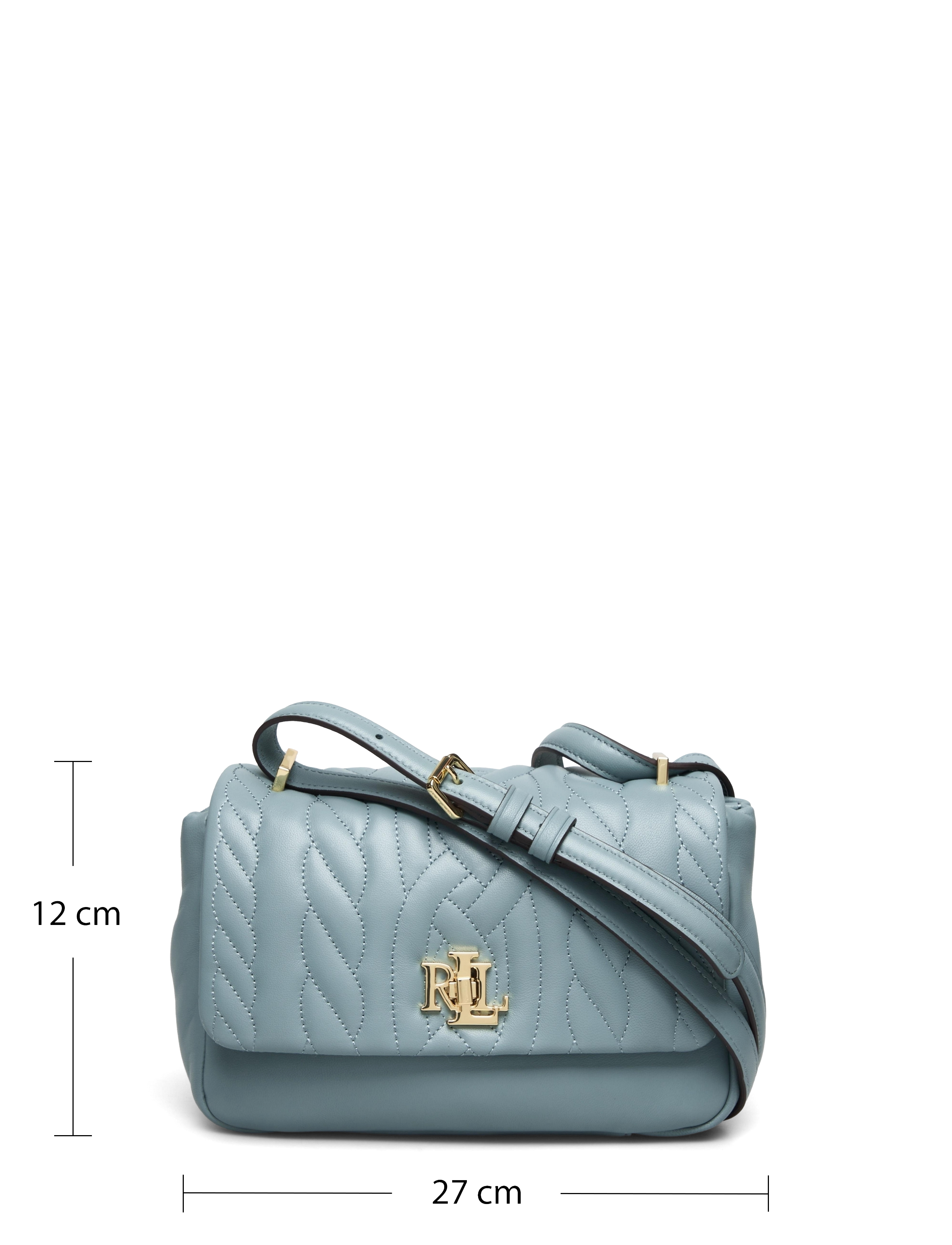 Lauren Ralph Lauren - Quilted Nappa Leather Medium Sophee Bag - stormy sea - 4
