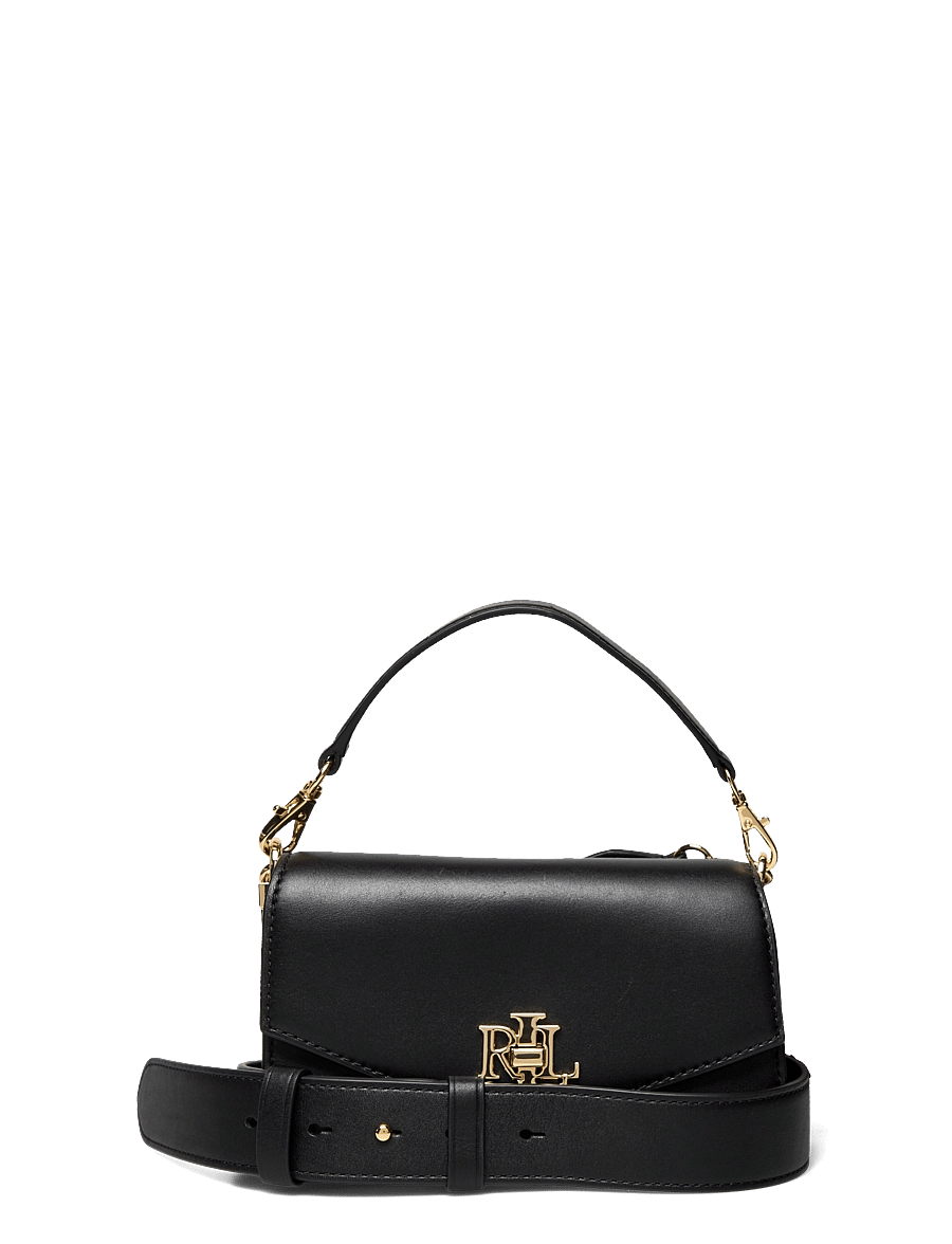 Lauren Ralph Lauren - Leather Small Tayler Crossbody Bag - black - 0