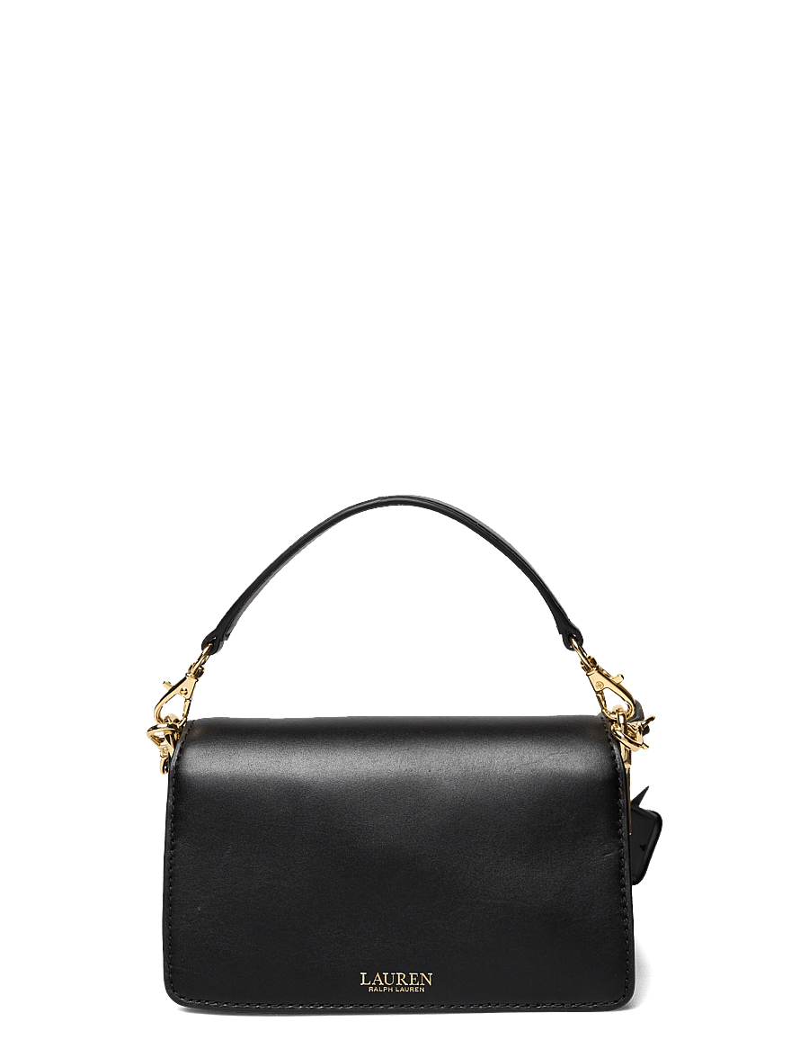 Lauren Ralph Lauren - Leather Small Tayler Crossbody Bag - black - 1