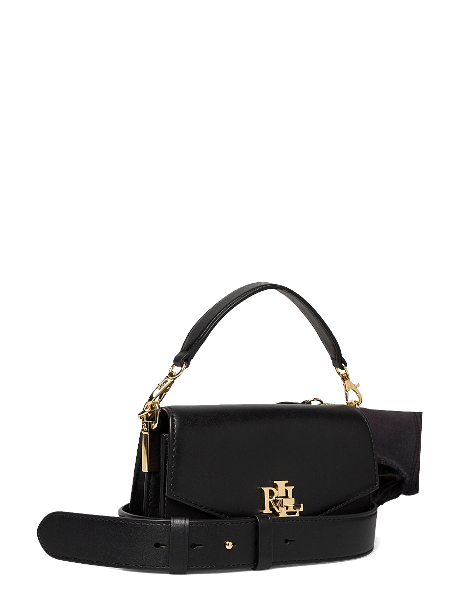 Lauren Ralph Lauren - Leather Small Tayler Crossbody Bag - black - 2