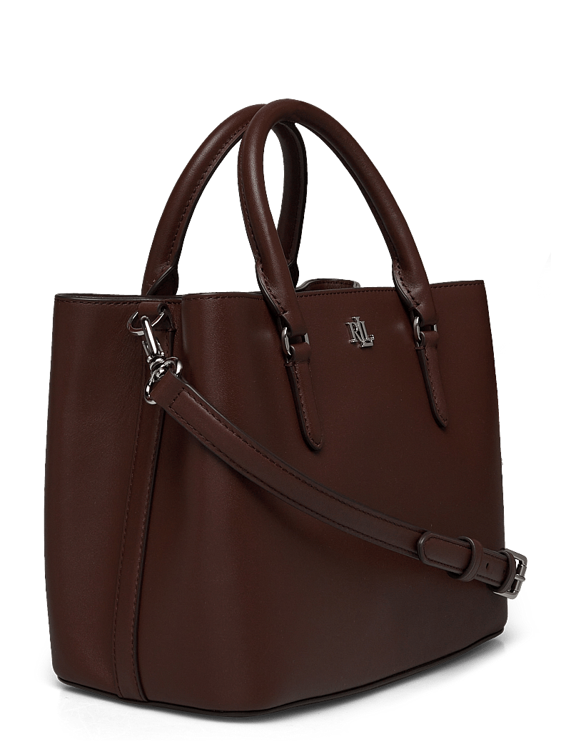 Lauren Ralph Lauren - Leather Small Marcy Satchel - konfirmation - dark mahogany - 2