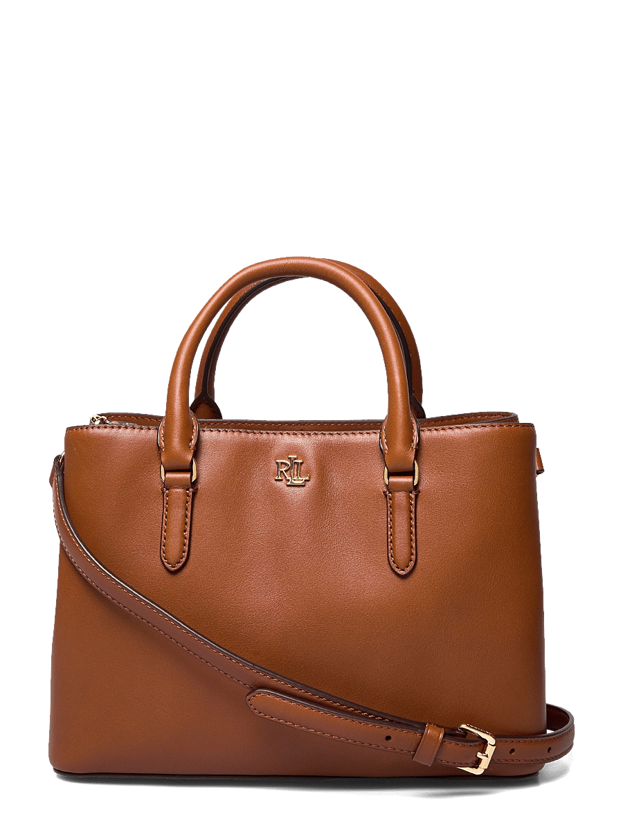 Lauren Ralph Lauren - Leather Small Marcy Satchel - konfirmation - lauren tan - 0