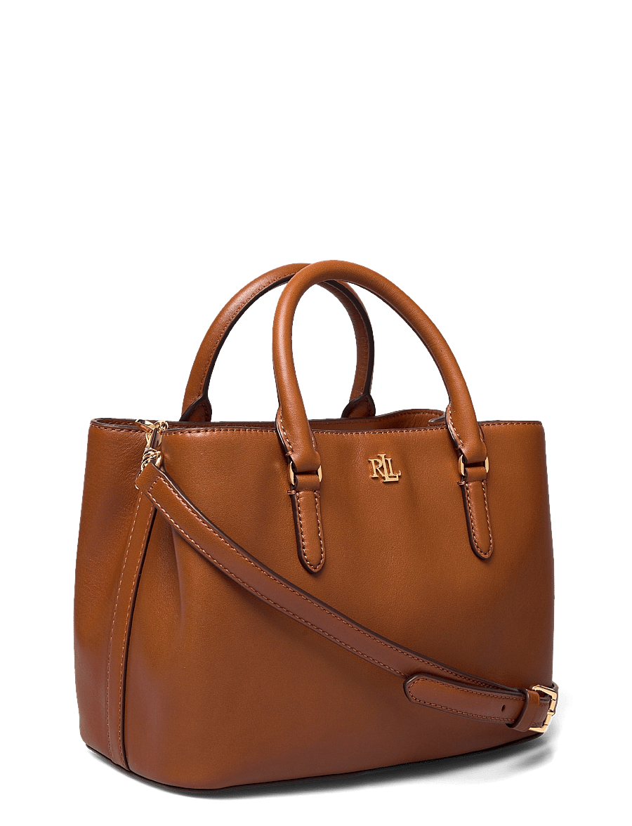 Lauren Ralph Lauren - Leather Small Marcy Satchel - konfirmation - lauren tan - 2