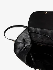Lauren Ralph Lauren - Leather Medium Winny Backpack - moterims - black - 3
