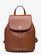 Leather Medium Winny Backpack - LAUREN TAN