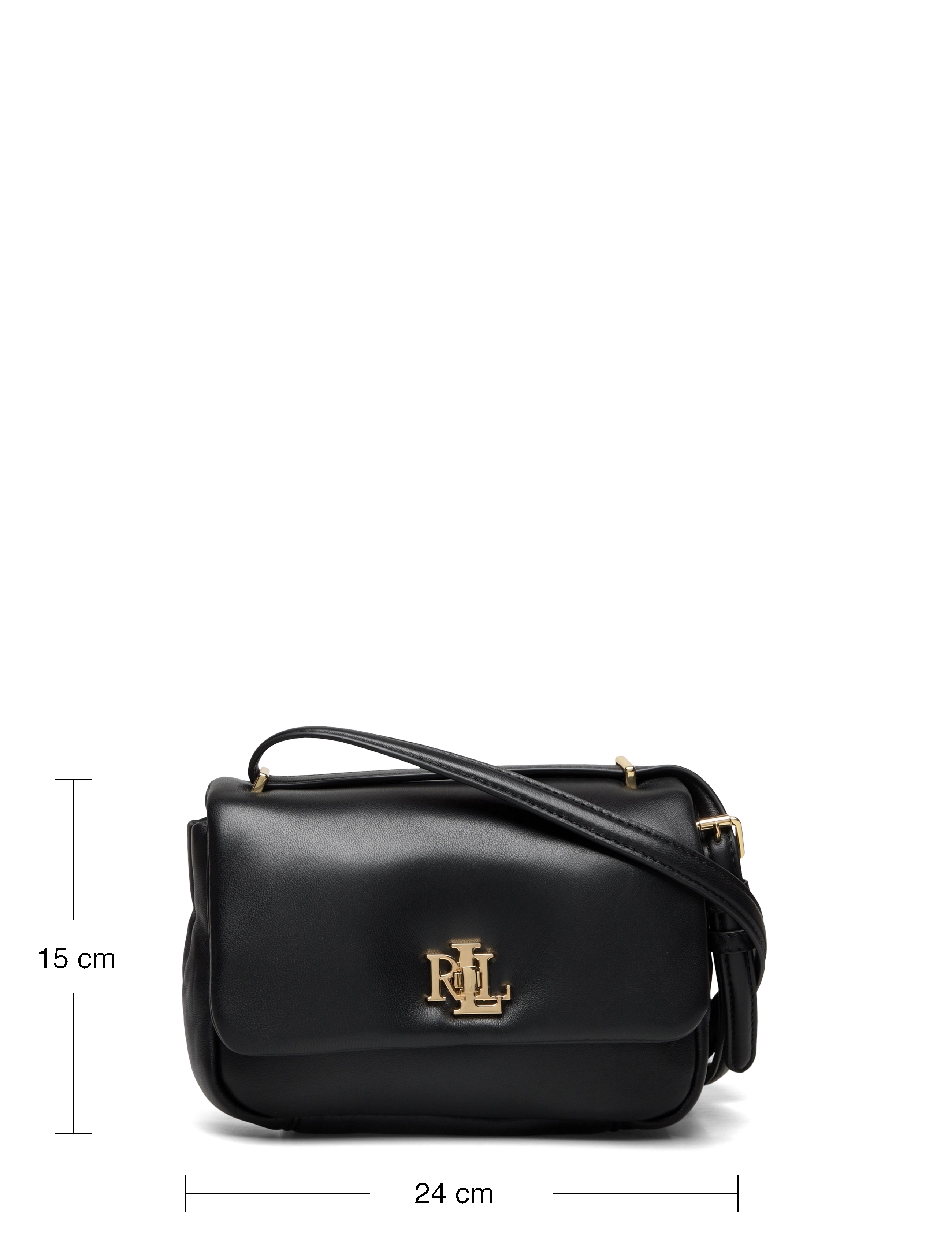 Lauren Ralph Lauren - Nappa Leather Medium Sophee Bag - black - 5