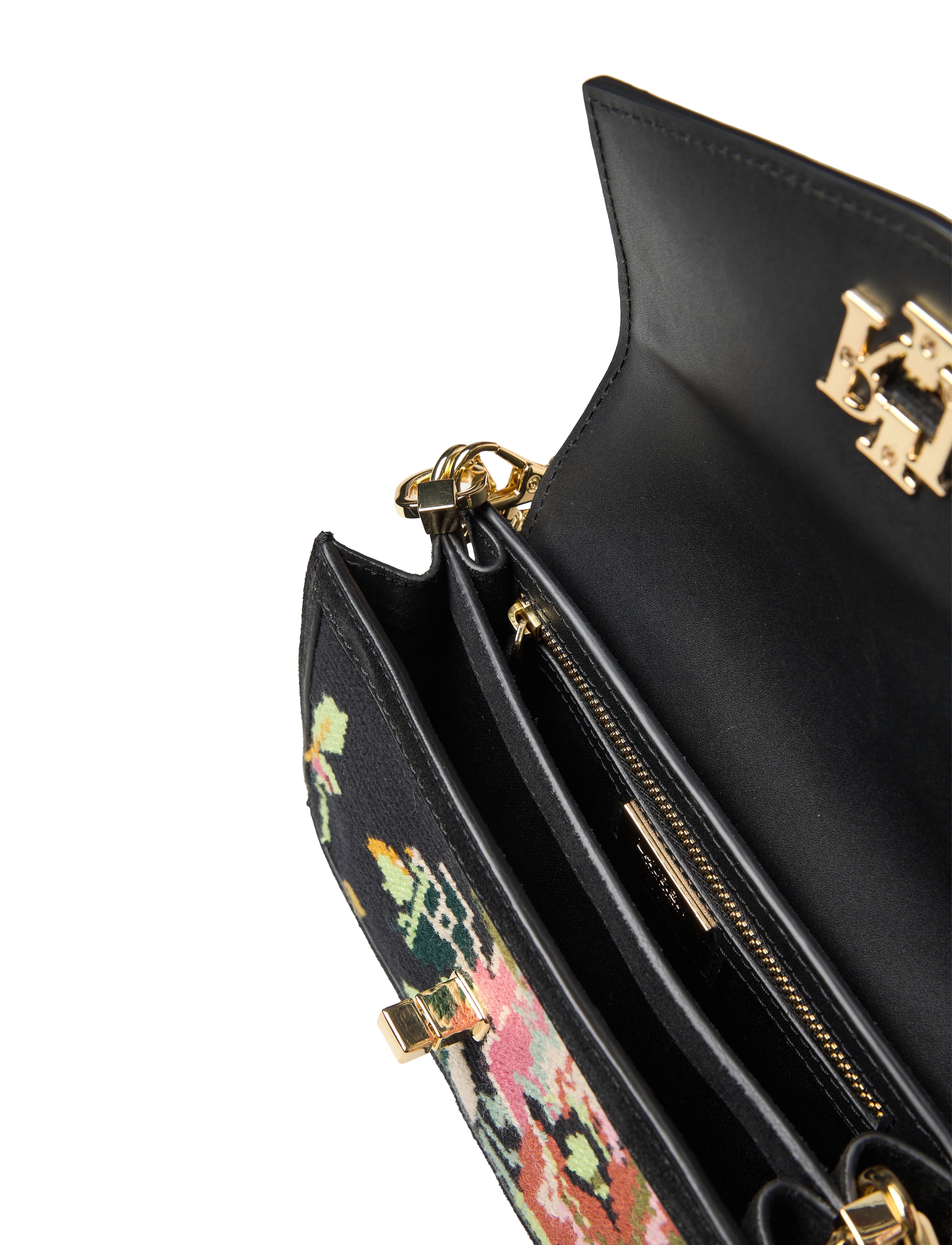 Lauren Ralph Lauren - NDLEPNT/SUEDE/NT SM-TAYLER 19-CXB-S - floral/black - 3