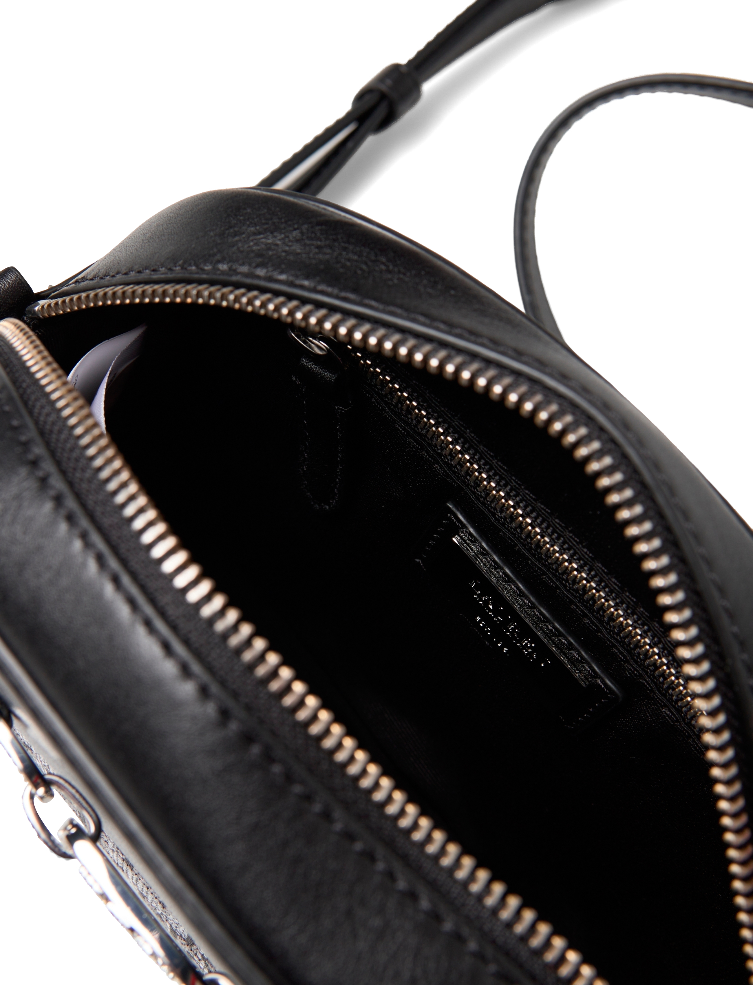 Lauren Ralph Lauren - Monogram Medium Jordynn Crossbody Bag - gunmetal/black - 4