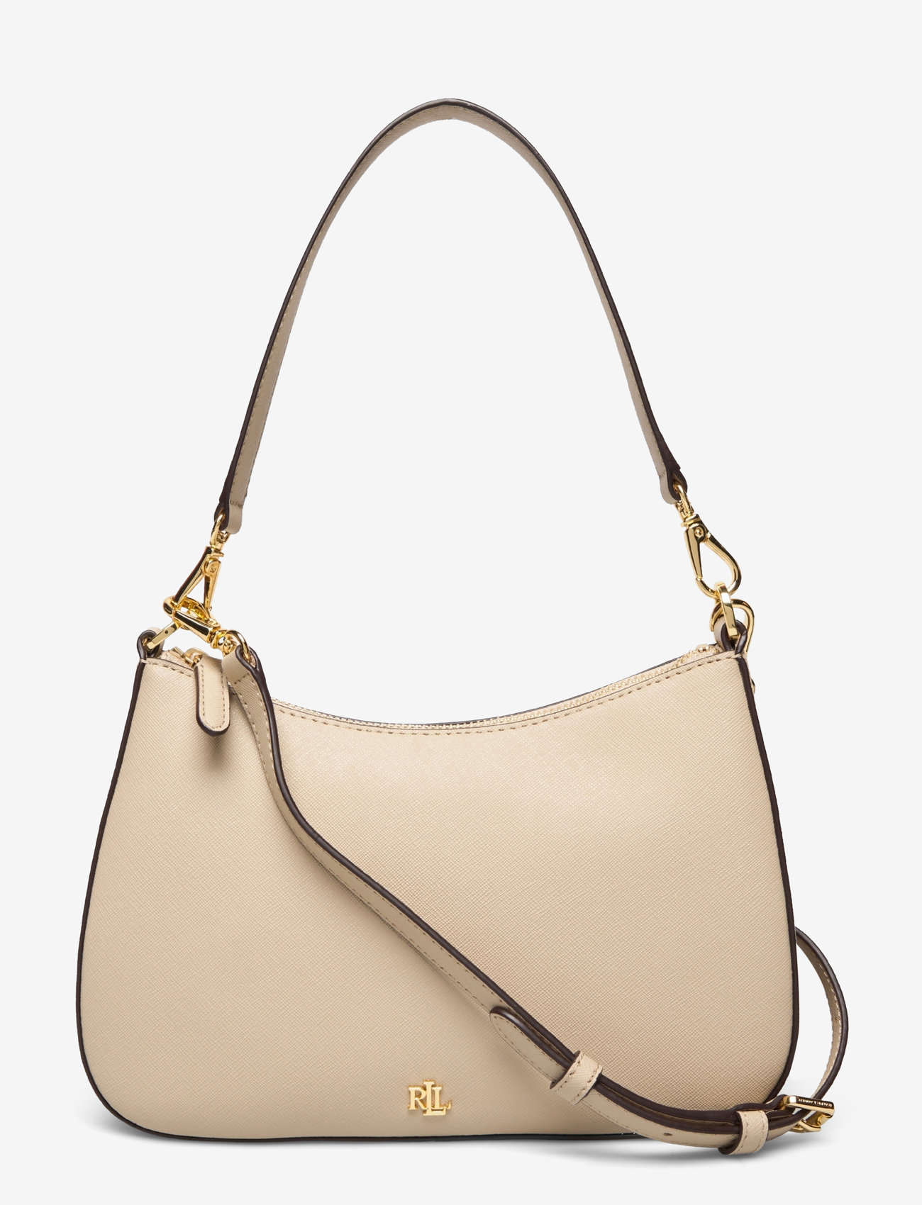 Lauren Ralph Lauren - Crosshatch Leather Medium Danni Bag - konfirmation - birch tan - 0