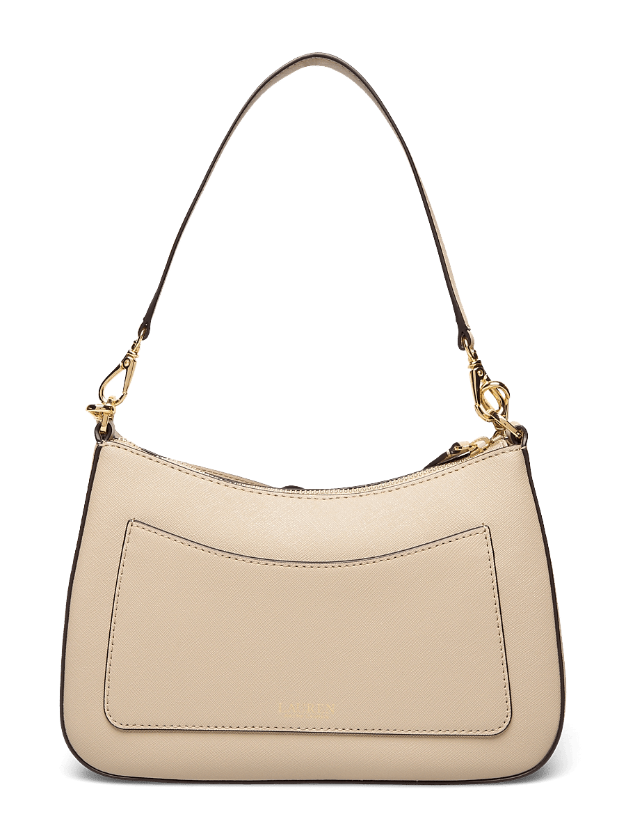 Lauren Ralph Lauren - Crosshatch Leather Medium Danni Bag - konfirmationstøj - birch tan - 1