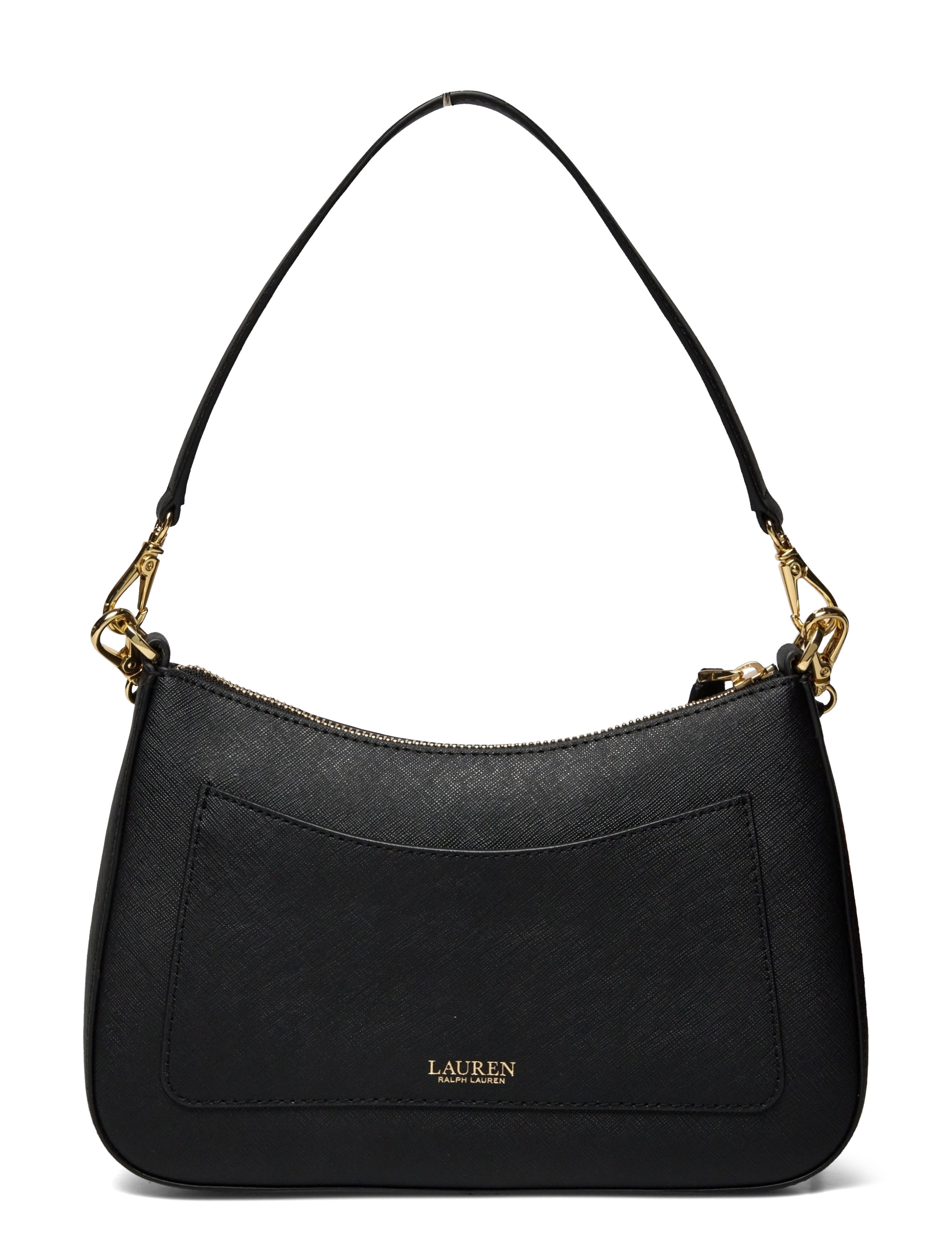 Lauren Ralph Lauren Crosshatch Leather Medium Danni Bag