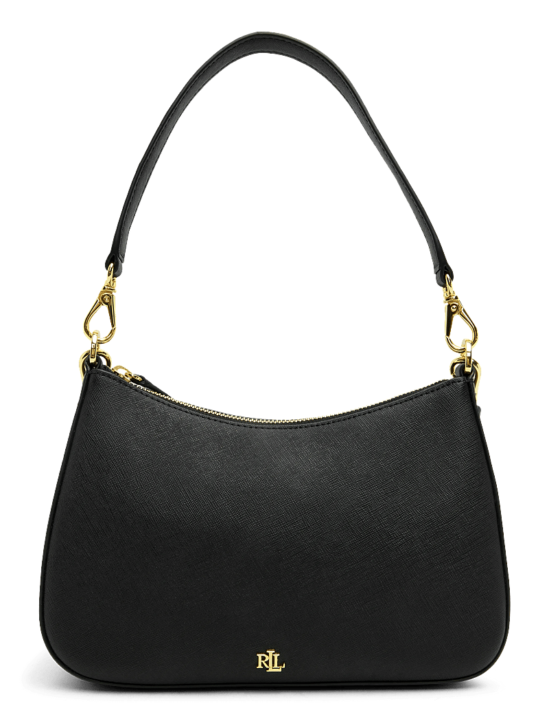 Lauren Ralph Lauren - Crosshatch Leather Medium Danni Bag - konfirmation - black - 1