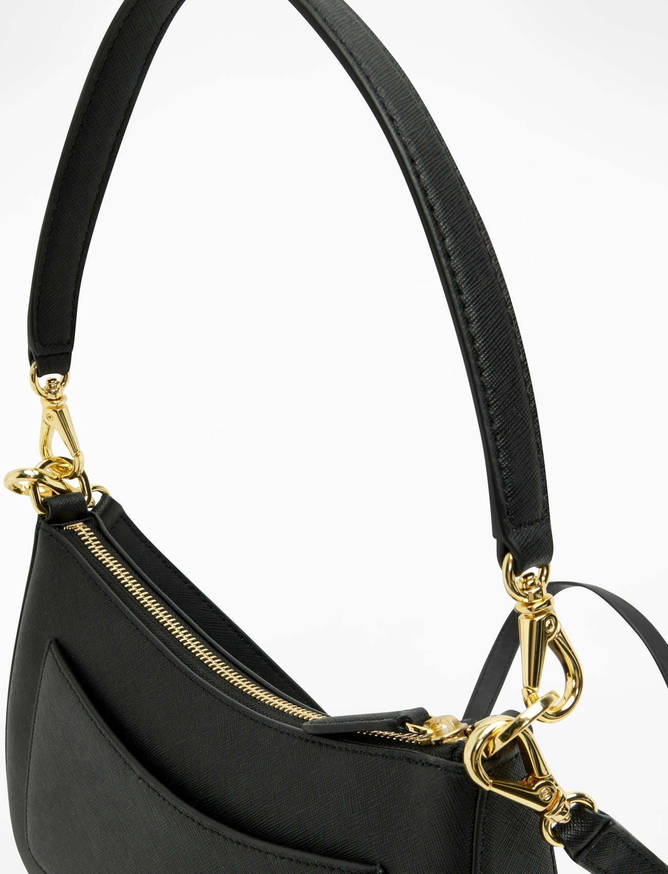 Lauren Ralph Lauren - CROSSHATCH LEATHER-DANNI 26-SBA-MED - konfirmationstøj - black - 4