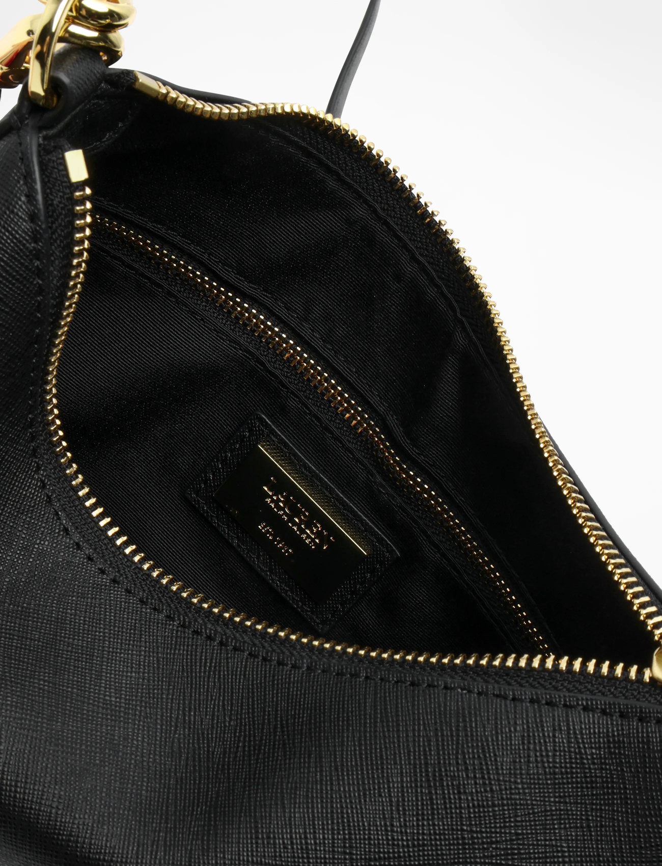 Lauren Ralph Lauren - CROSSHATCH LEATHER-DANNI 26-SBA-MED - konfirmationstøj - black - 5