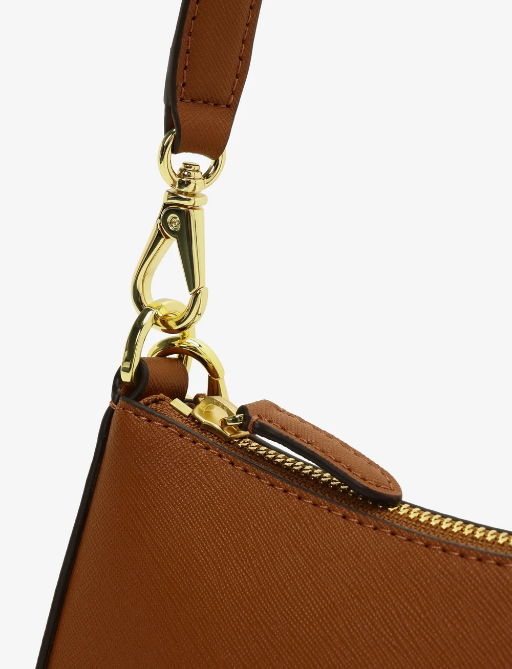 Lauren Ralph Lauren - Crosshatch Leather Medium Danni Bag - konfirmation - lauren tan - 4