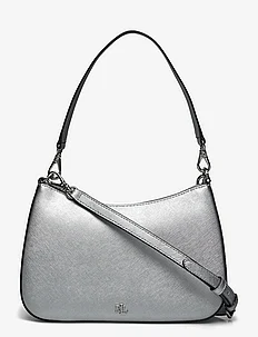 Crosshatch Leather Medium Danni Bag, Lauren Ralph Lauren