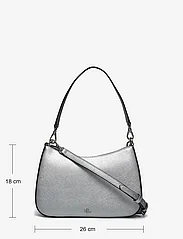 Lauren Ralph Lauren - CROSSHATCH LEATHER-DANNI 26-SBA-MED - sacs à bandoulière - polished silver - 5